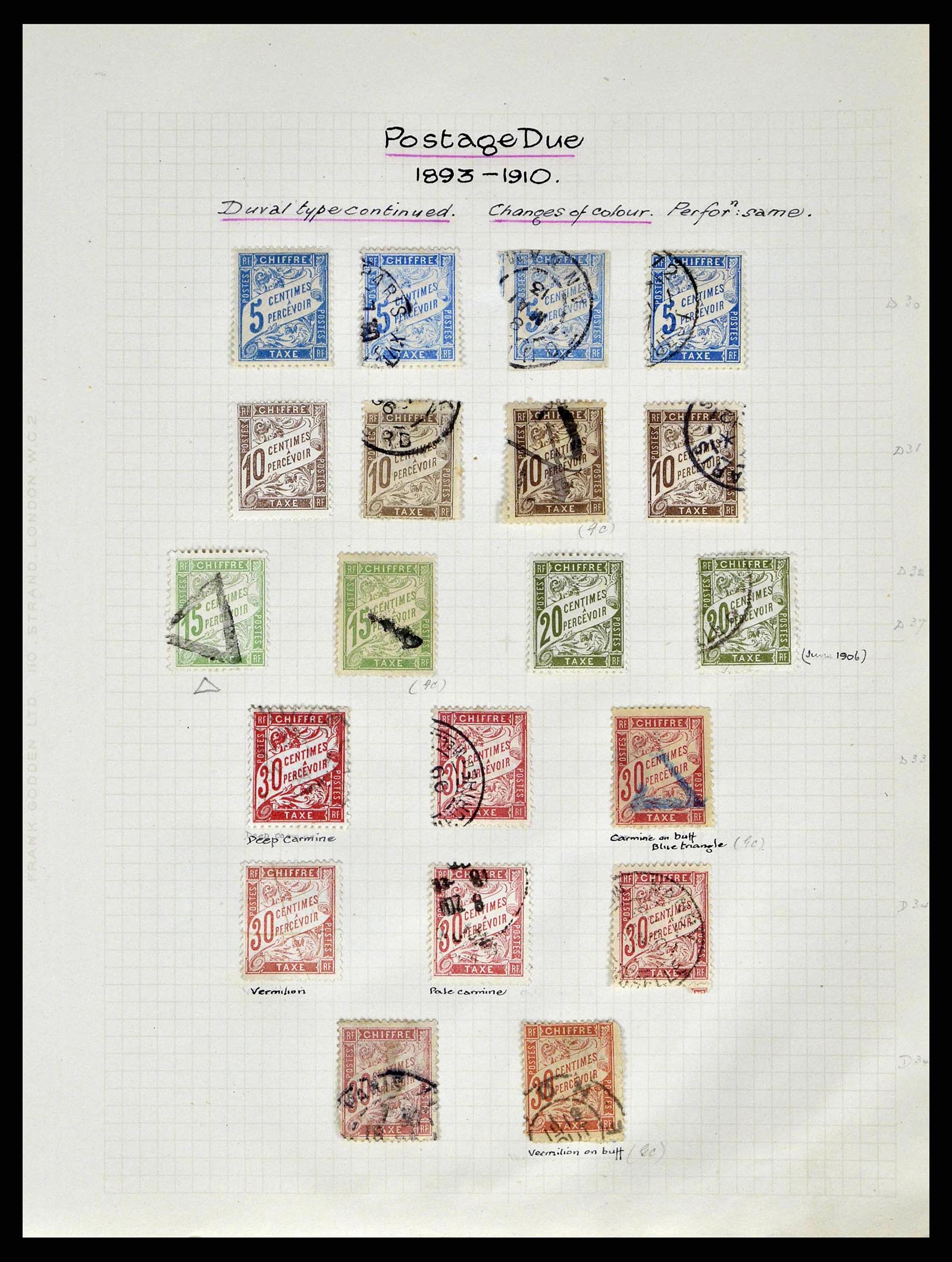 38790 0055 - Postzegelverzameling 38790 Frankrijk supercollectie 1849-1954. 