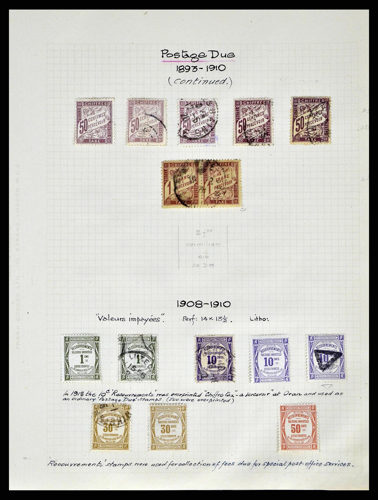 38790 0056 - Postzegelverzameling 38790 Frankrijk supercollectie 1849-1954. 