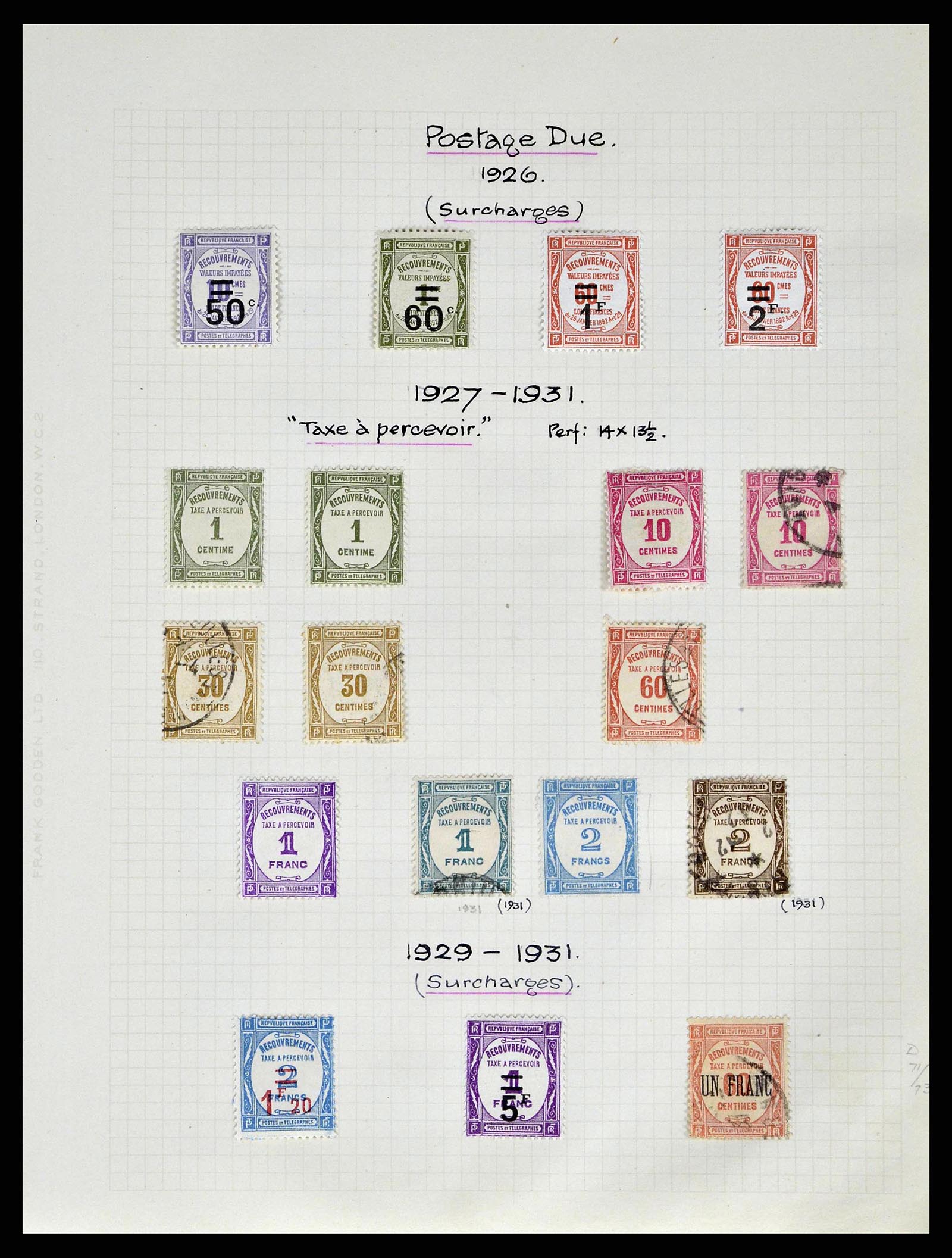 38790 0058 - Postzegelverzameling 38790 Frankrijk supercollectie 1849-1954. 
