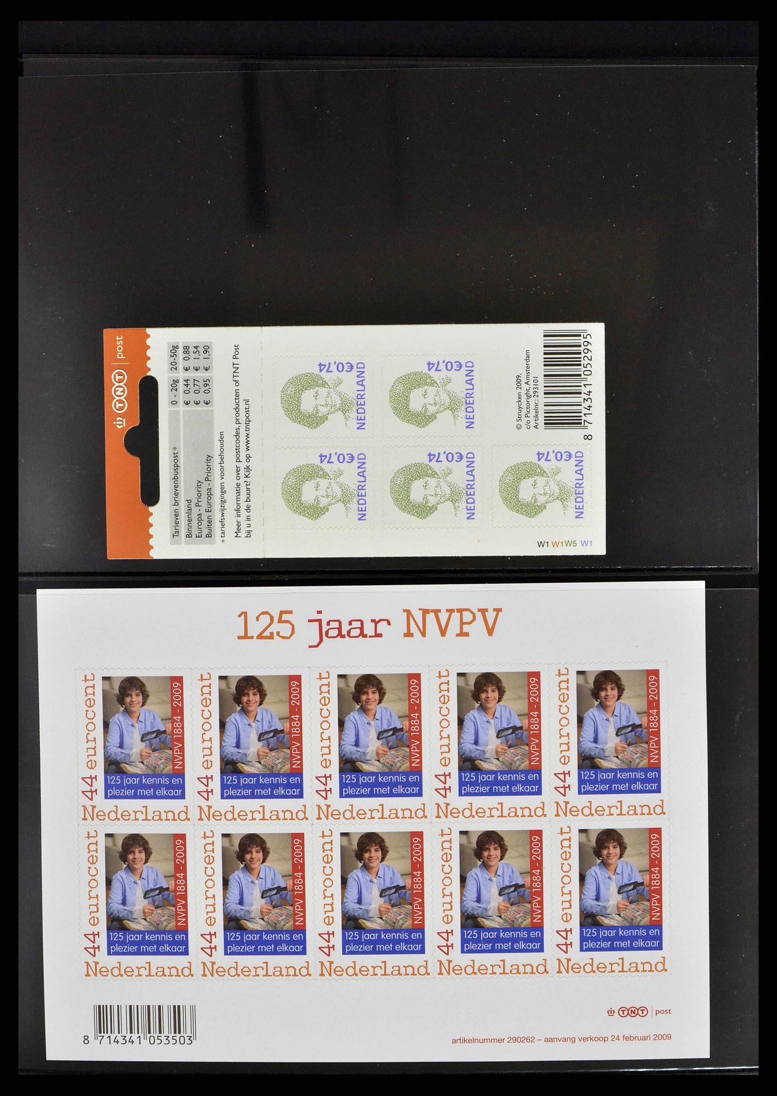 38791 0002 - Postzegelverzameling 38791 Nederland 1852-2014.