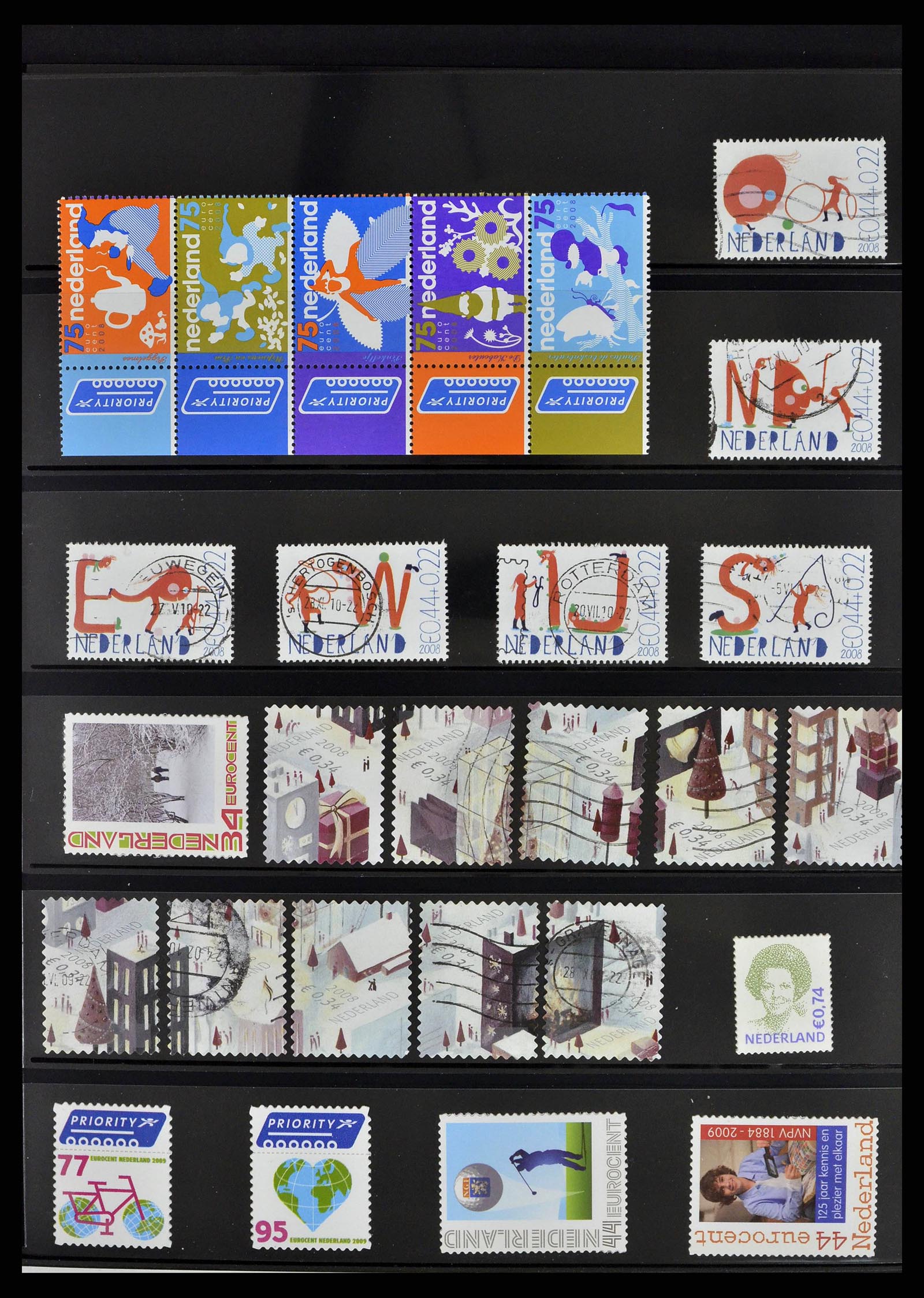 38791 0004 - Stamp collection 38791 Netherlands 1852-2014.