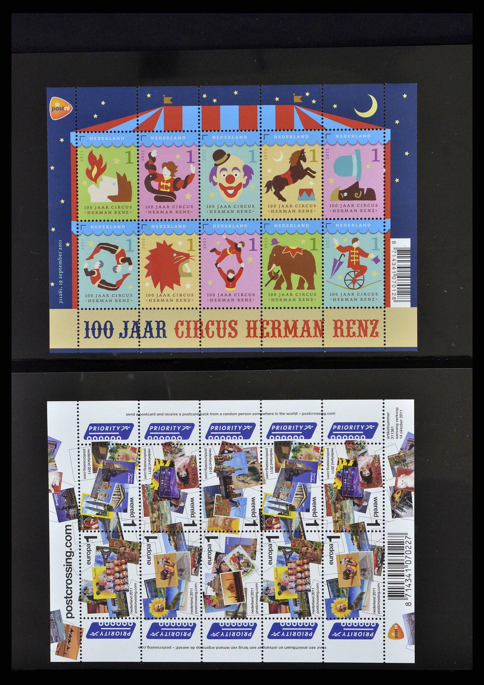 38791 0033 - Stamp collection 38791 Netherlands 1852-2014.