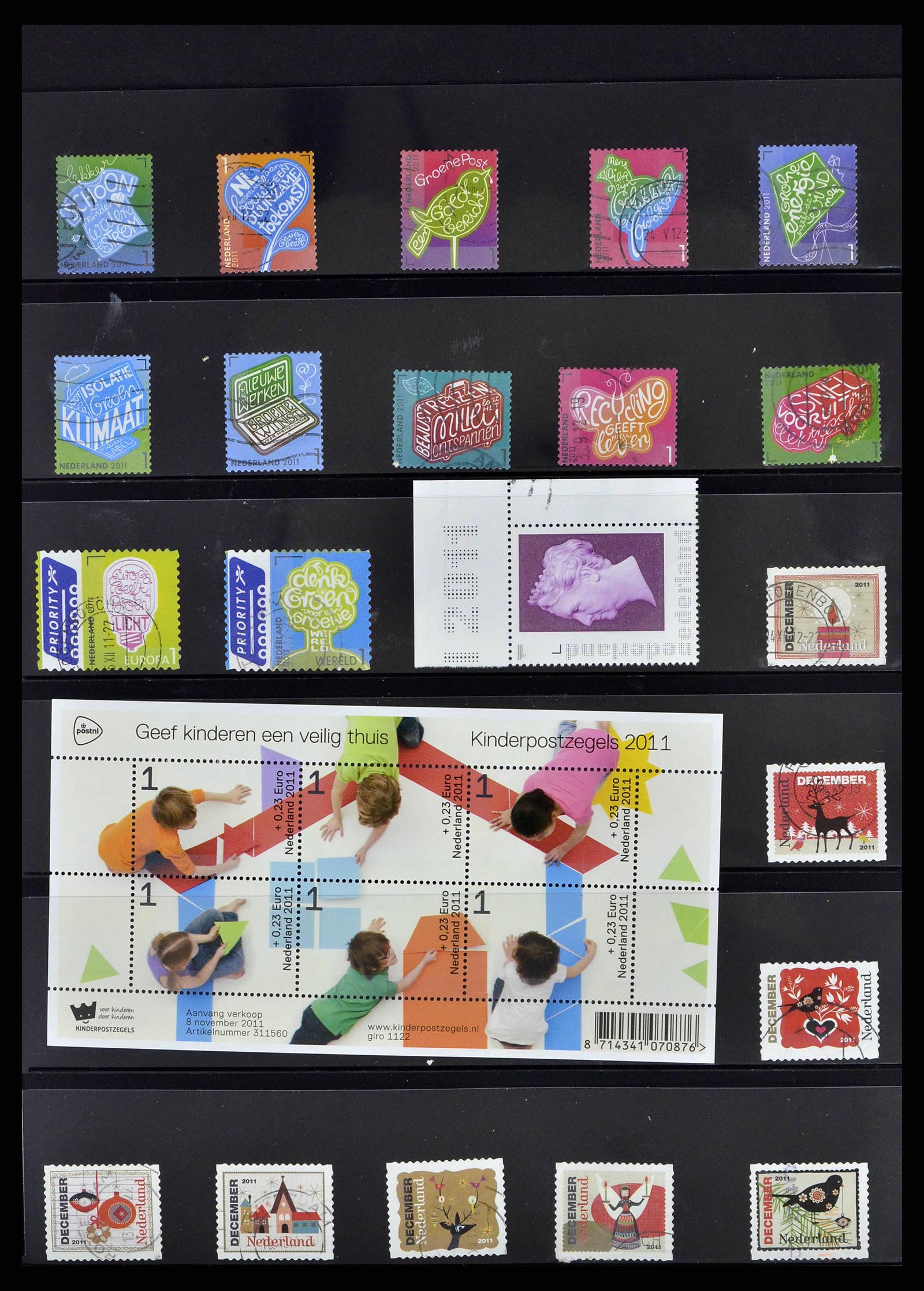38791 0034 - Postzegelverzameling 38791 Nederland 1852-2014.