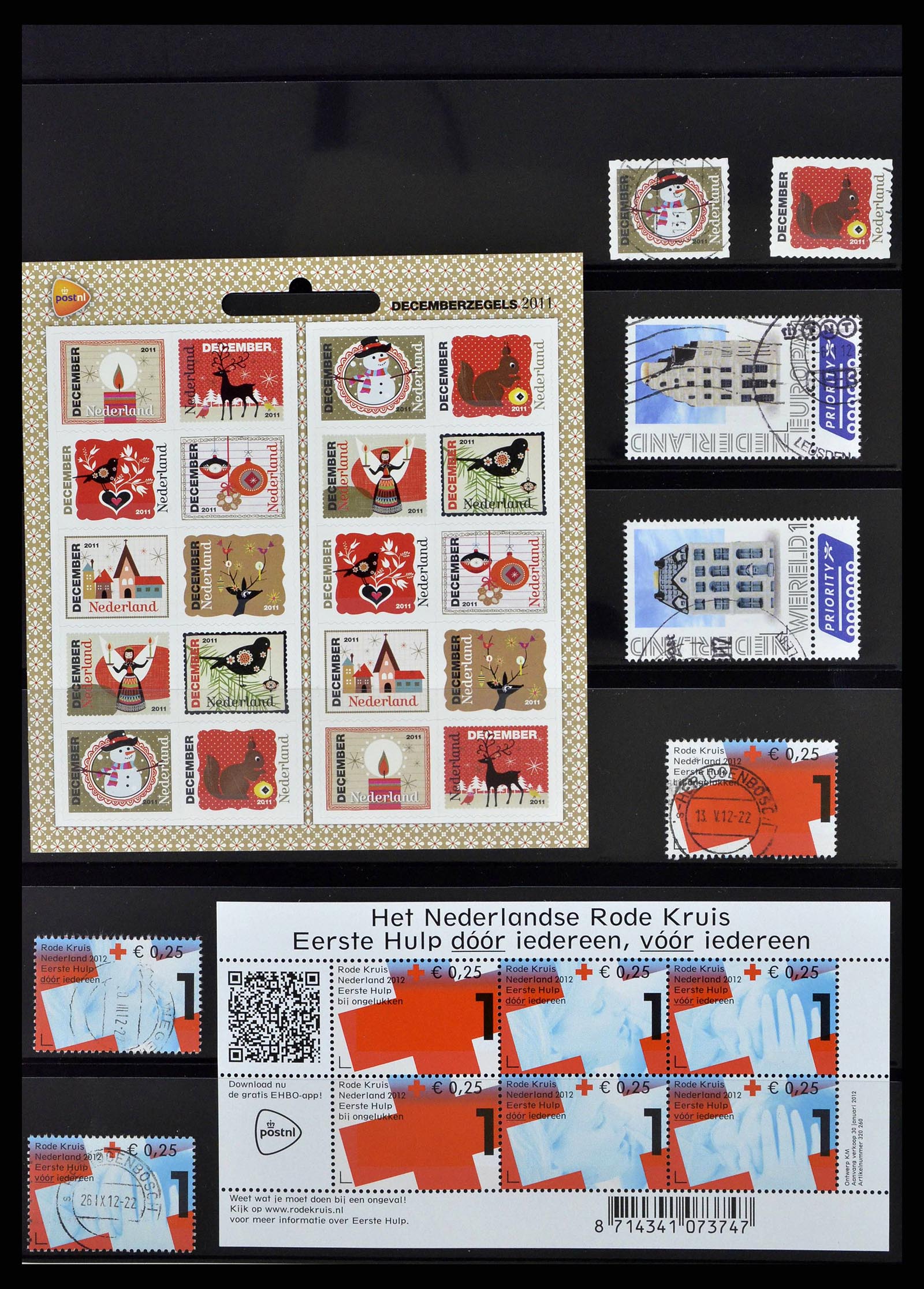 38791 0035 - Postzegelverzameling 38791 Nederland 1852-2014.