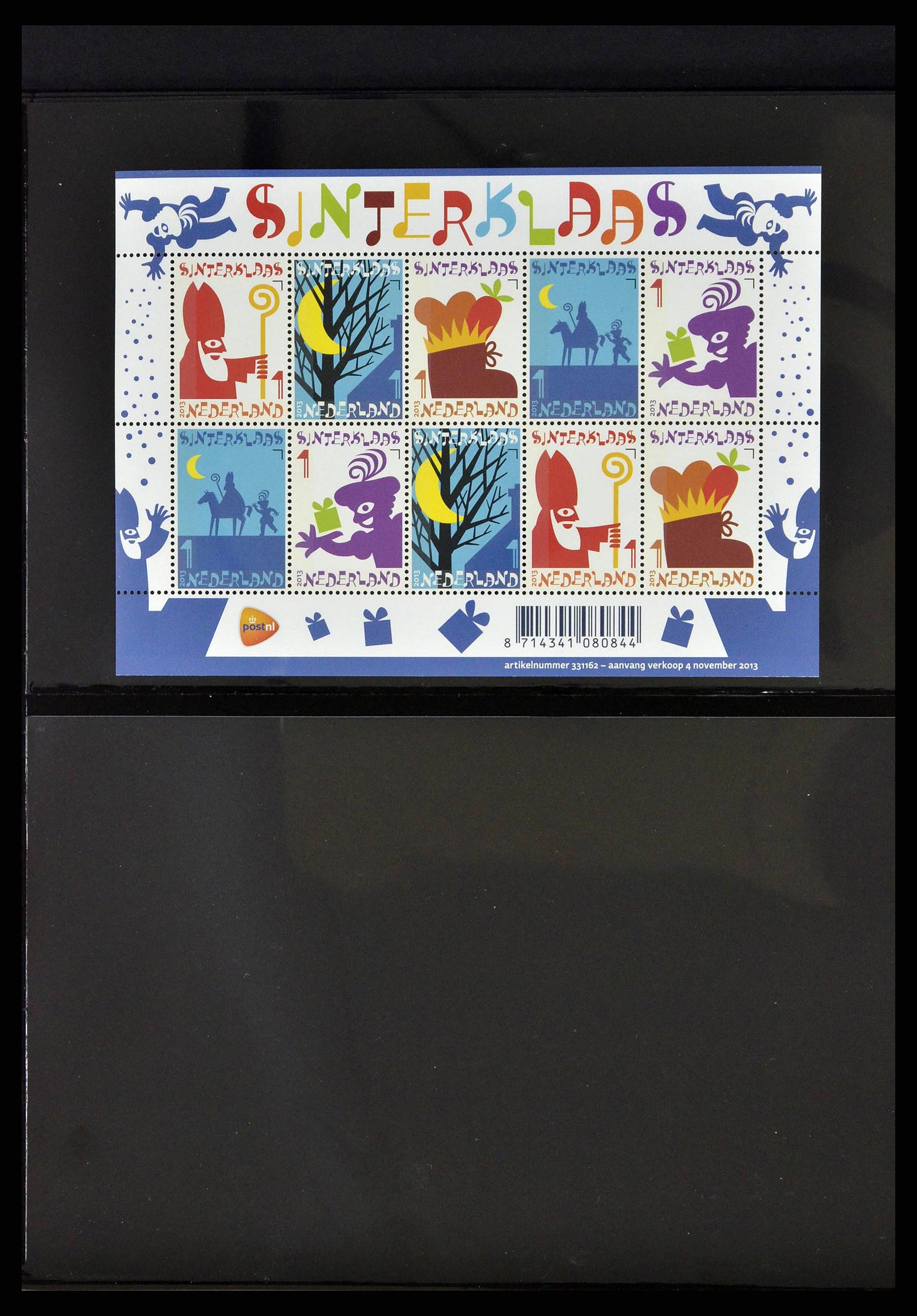 38791 0054 - Postzegelverzameling 38791 Nederland 1852-2014.