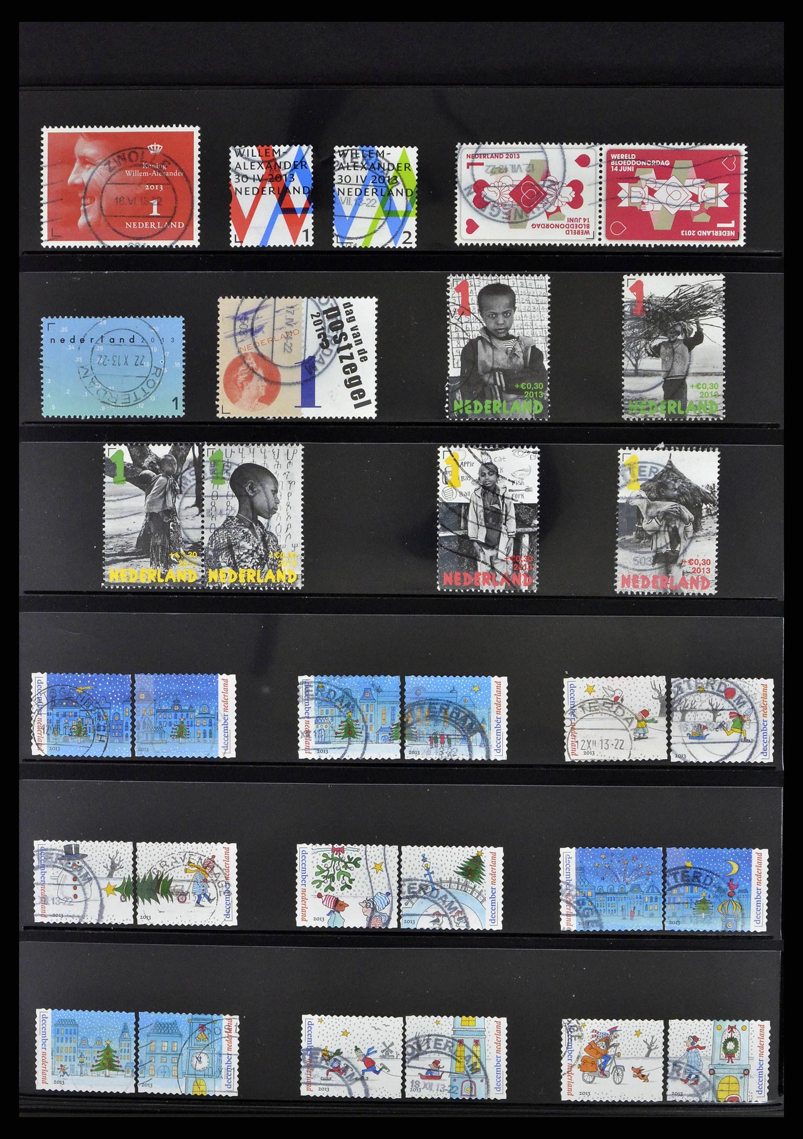 38791 0055 - Postzegelverzameling 38791 Nederland 1852-2014.