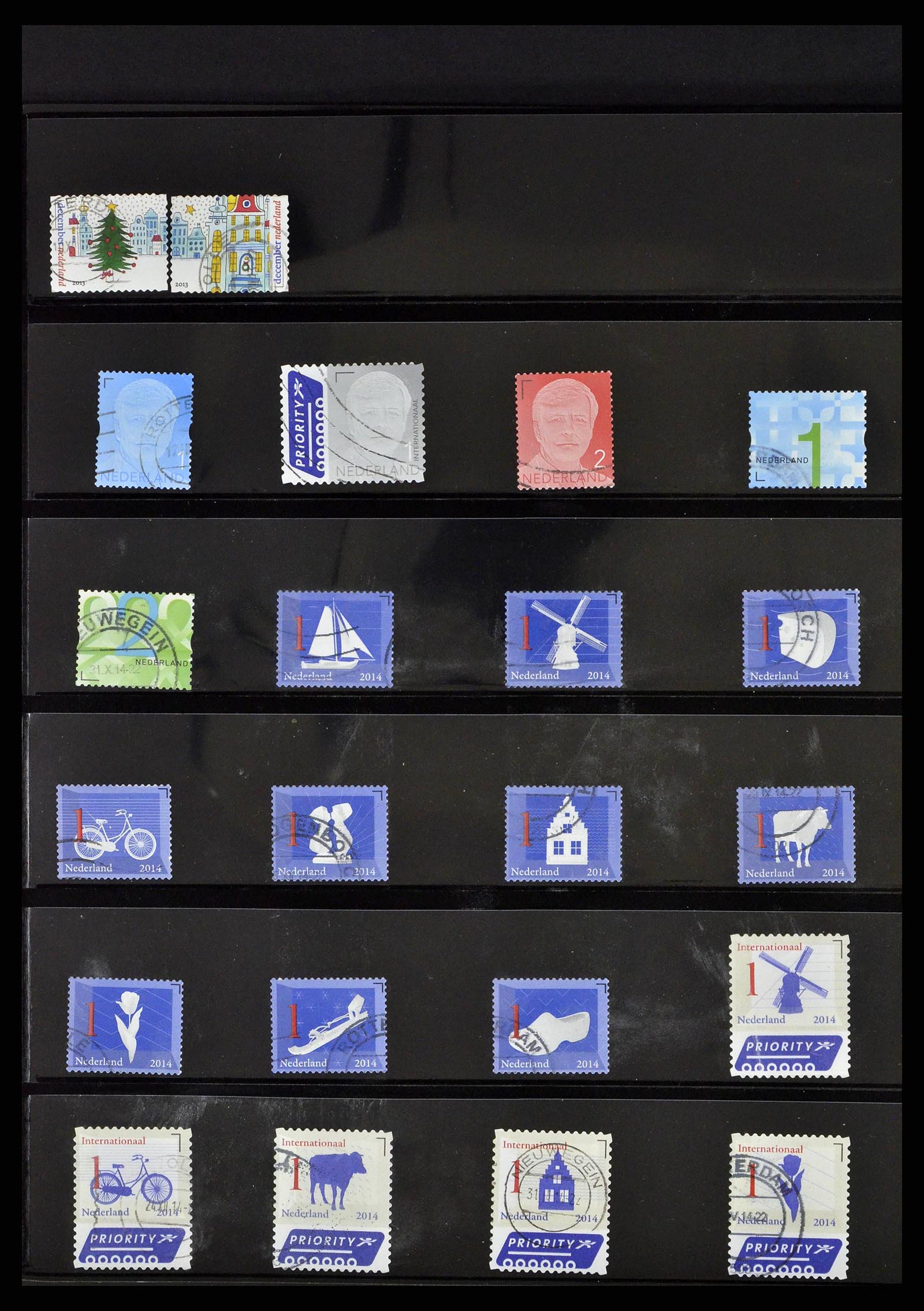 38791 0056 - Stamp collection 38791 Netherlands 1852-2014.