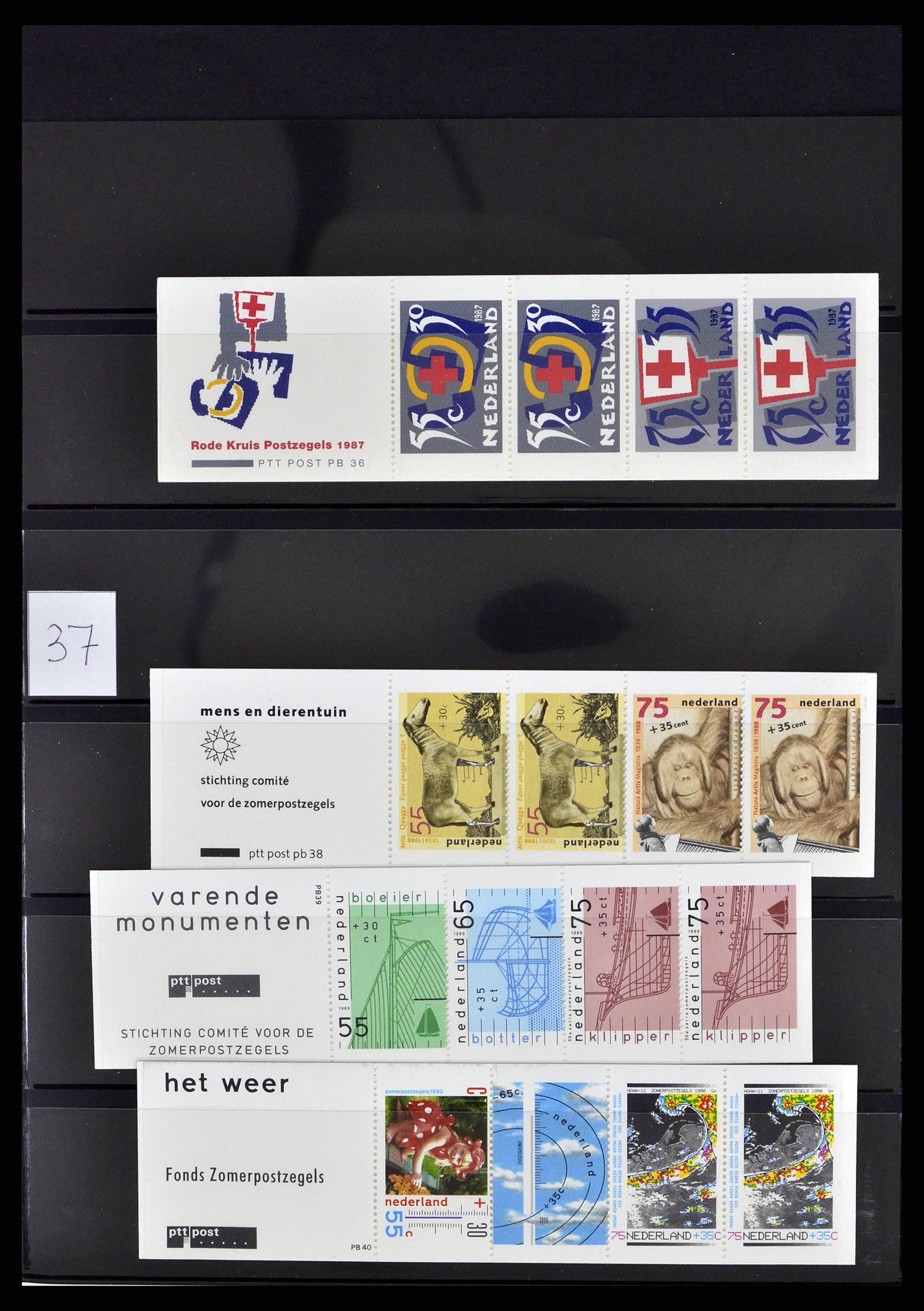 38791 0073 - Stamp collection 38791 Netherlands 1852-2014.