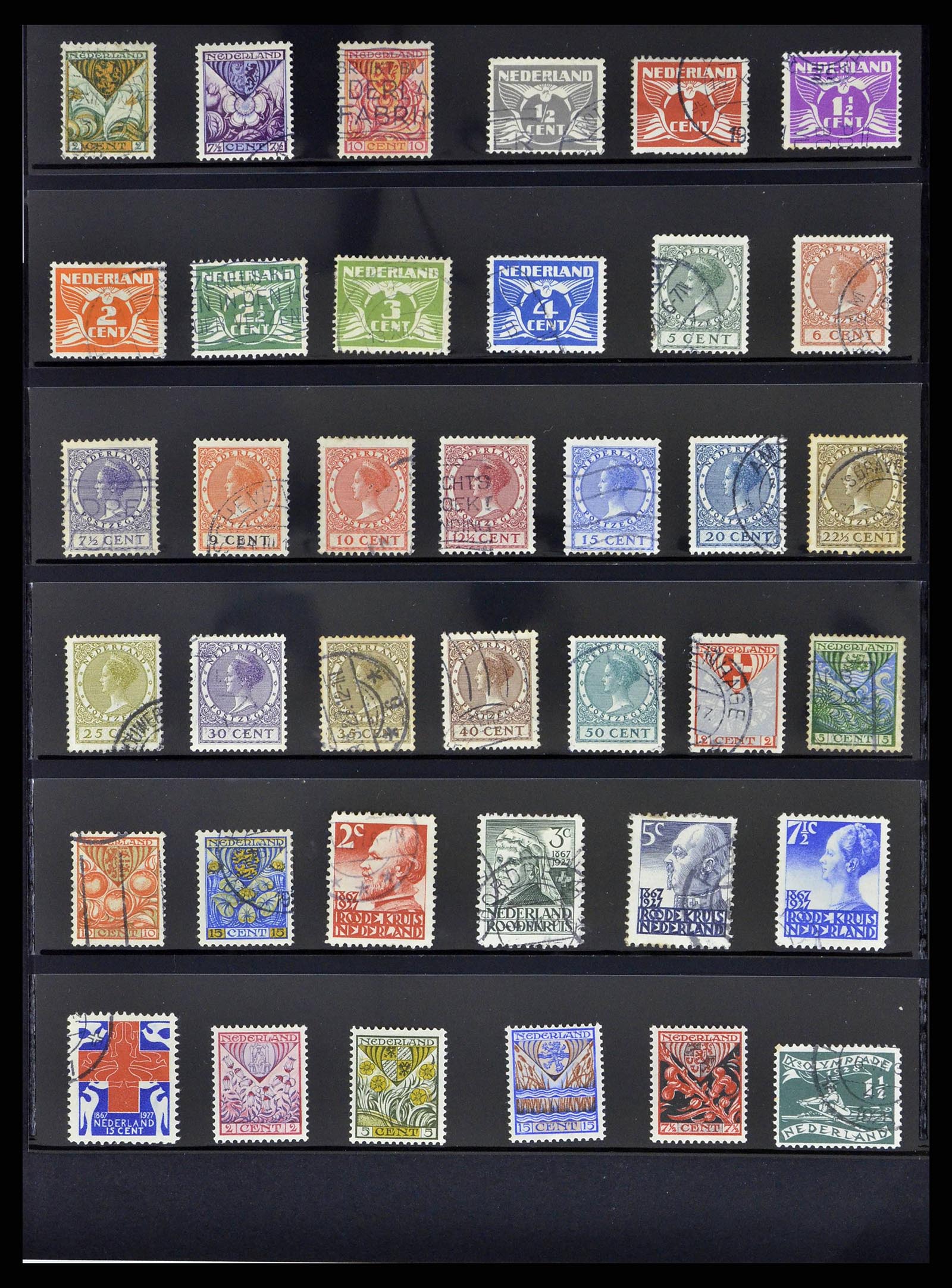38791 0091 - Stamp collection 38791 Netherlands 1852-2014.
