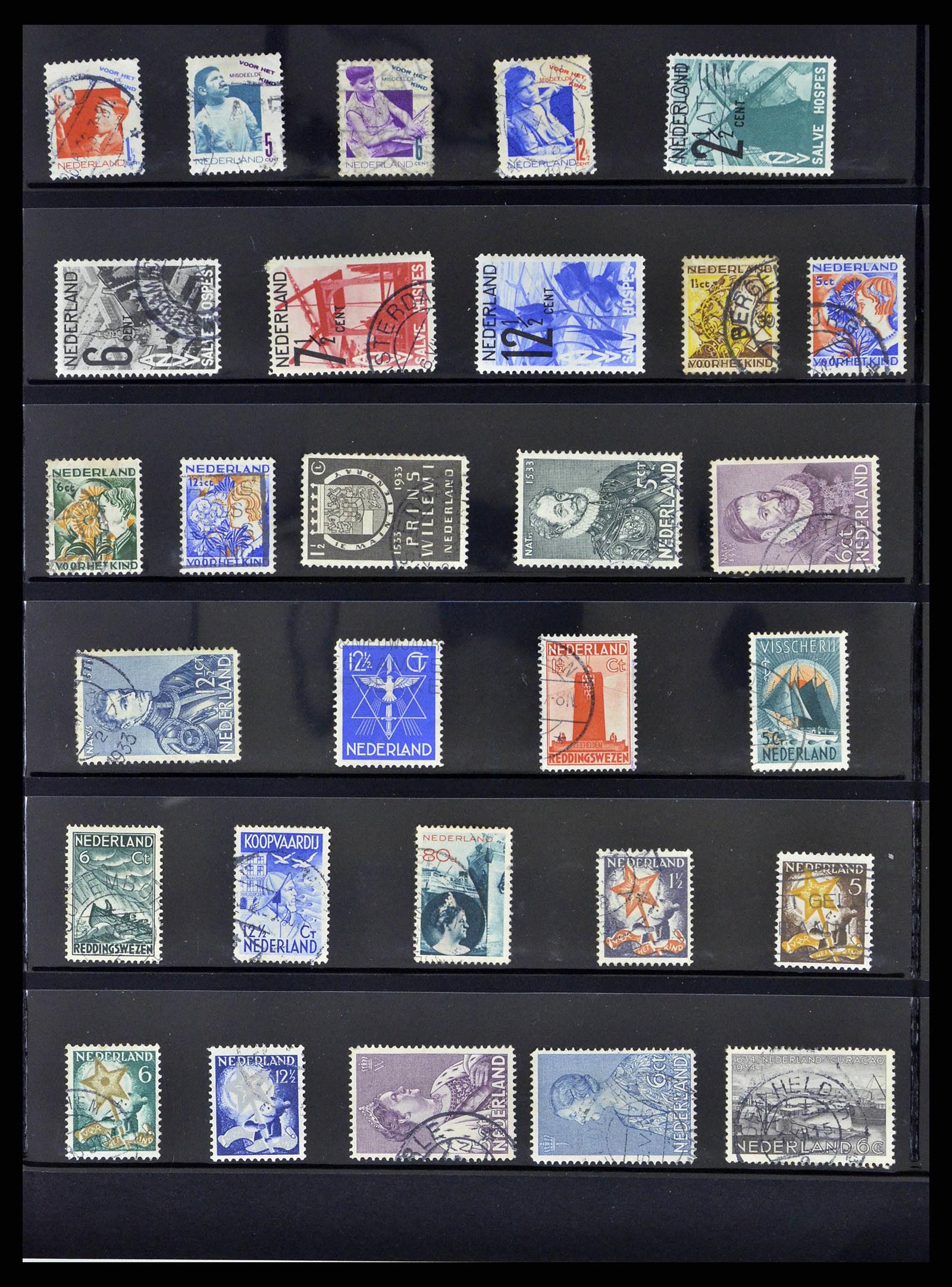 38791 0093 - Stamp collection 38791 Netherlands 1852-2014.