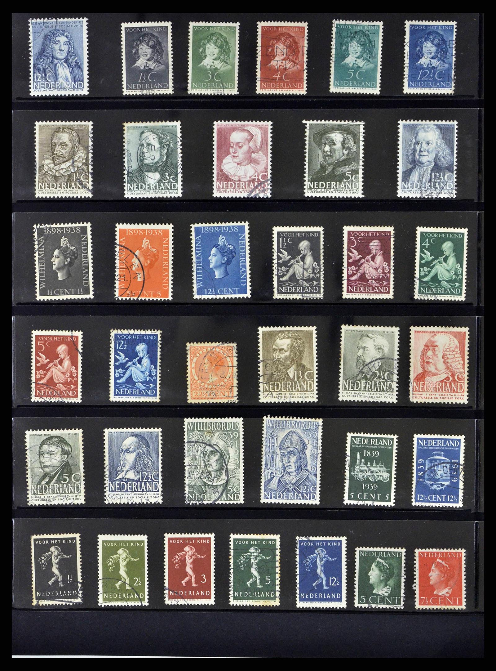 38791 0095 - Stamp collection 38791 Netherlands 1852-2014.