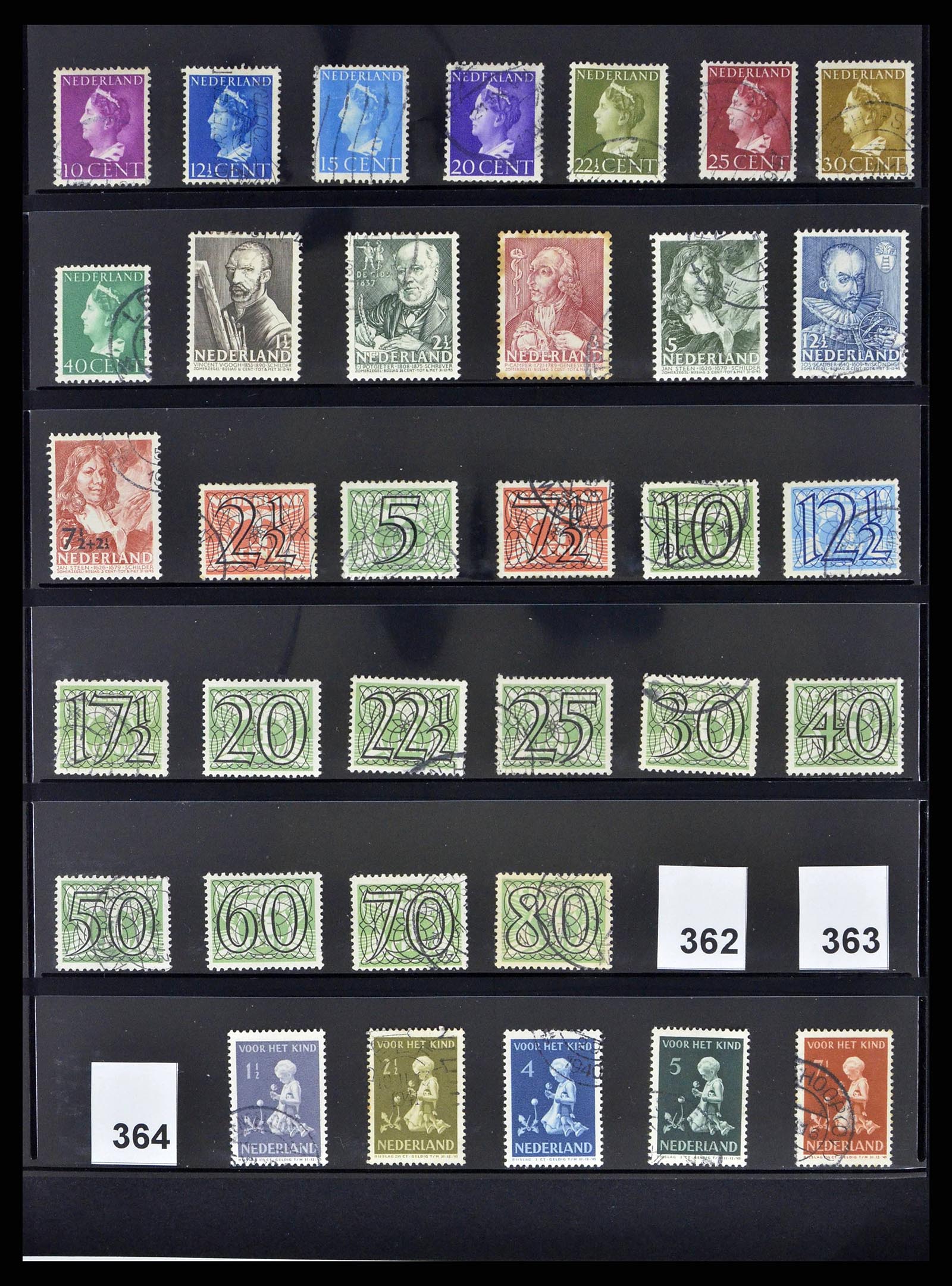 38791 0096 - Stamp collection 38791 Netherlands 1852-2014.