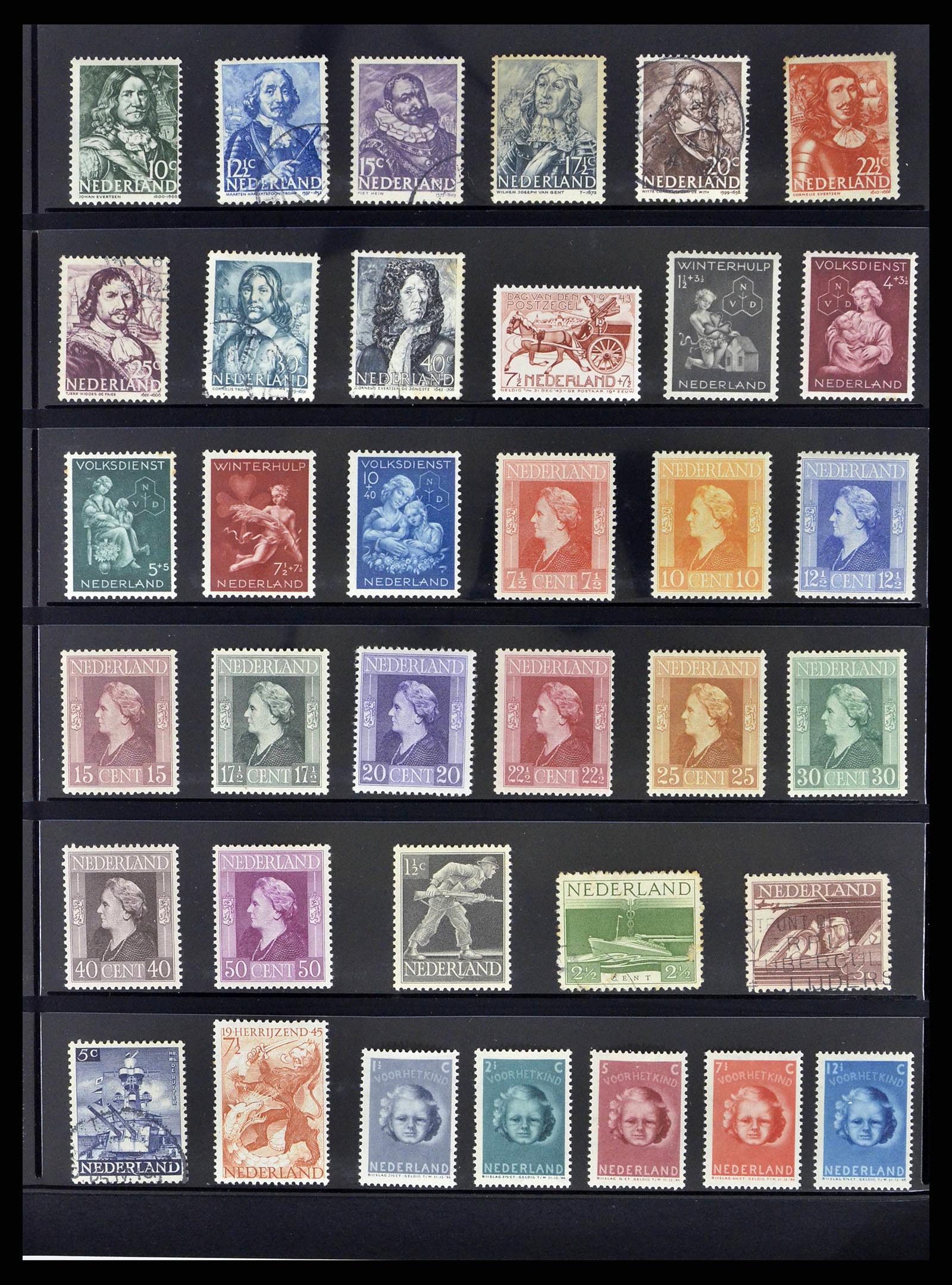 38791 0098 - Stamp collection 38791 Netherlands 1852-2014.