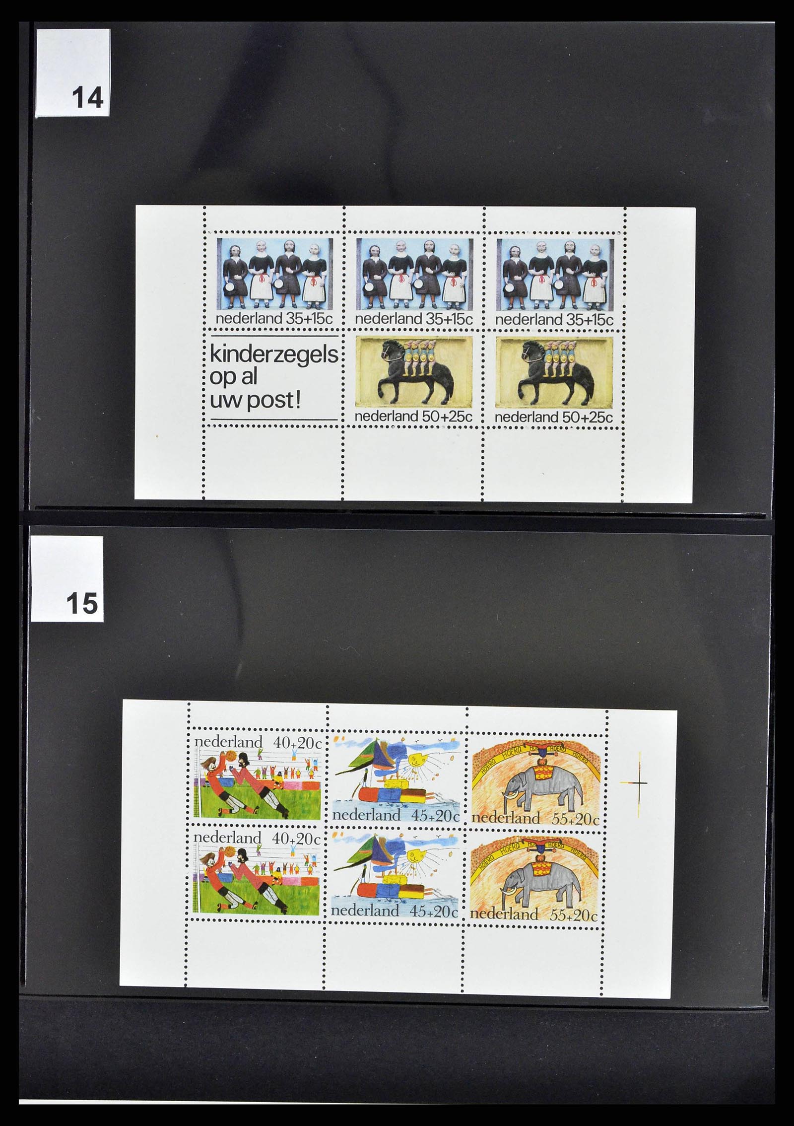 38791 0227 - Stamp collection 38791 Netherlands 1852-2014.