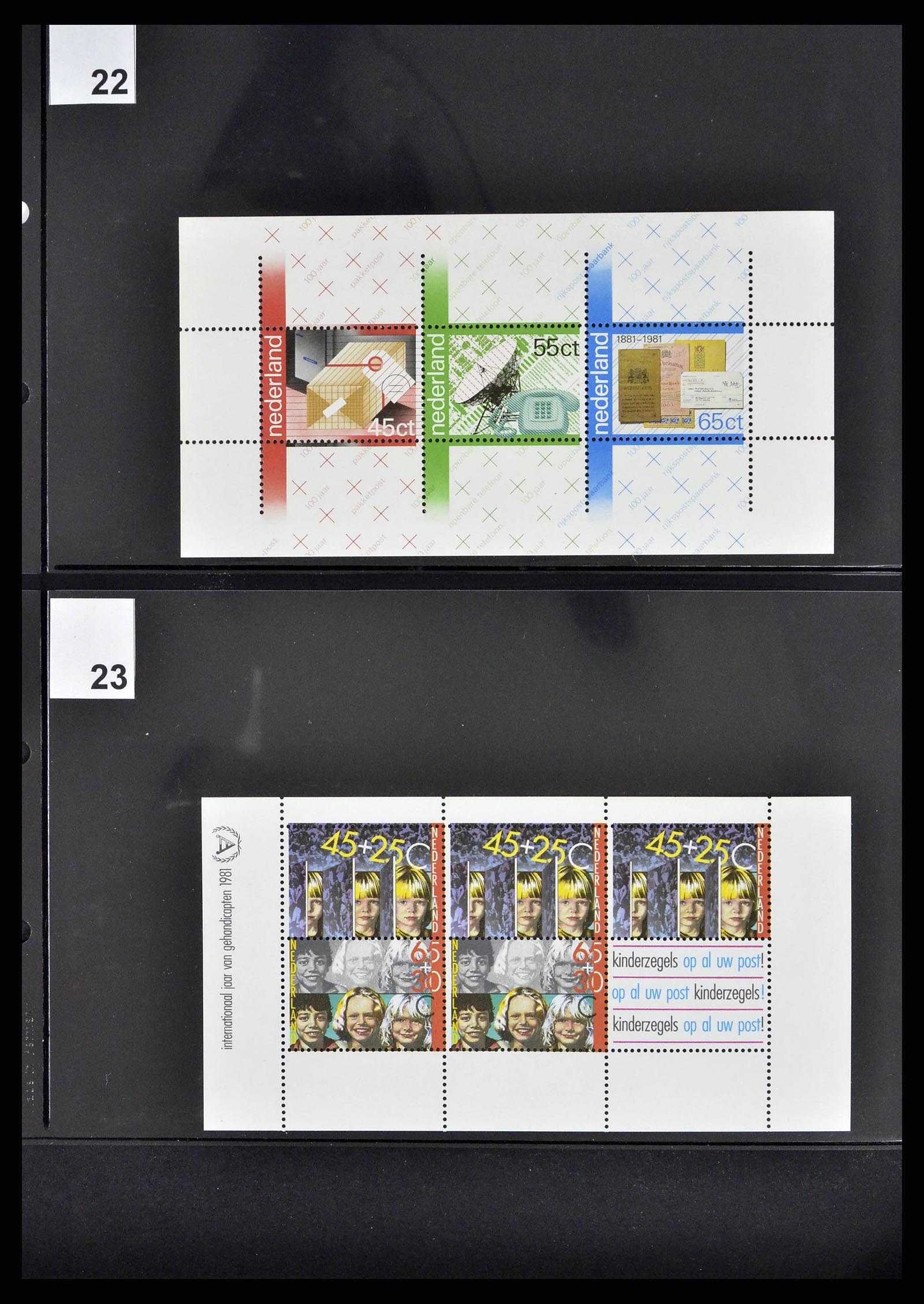 38791 0231 - Stamp collection 38791 Netherlands 1852-2014.