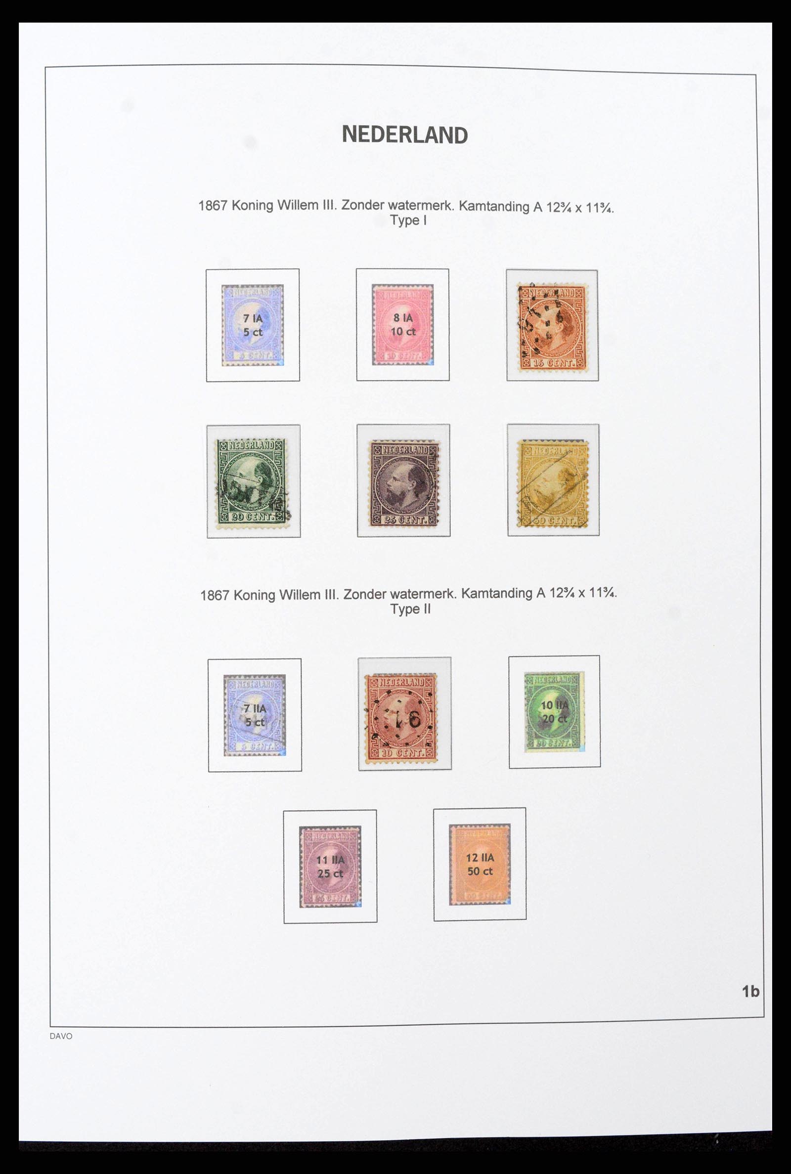 38793 0002 - Stamp collection 38793 Netherlands 1852-1972.