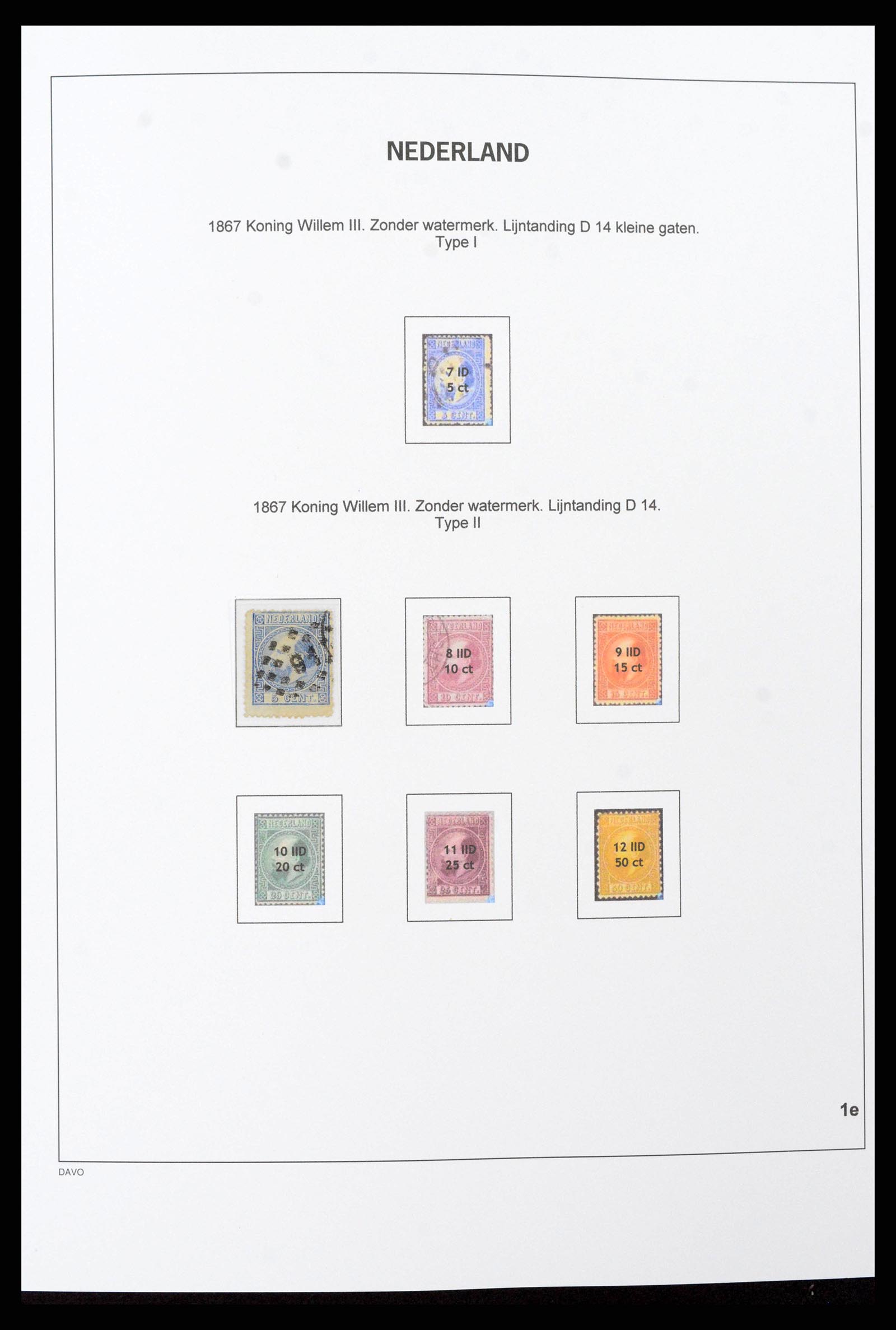 38793 0005 - Postzegelverzameling 38793 Nederland 1852-1972.