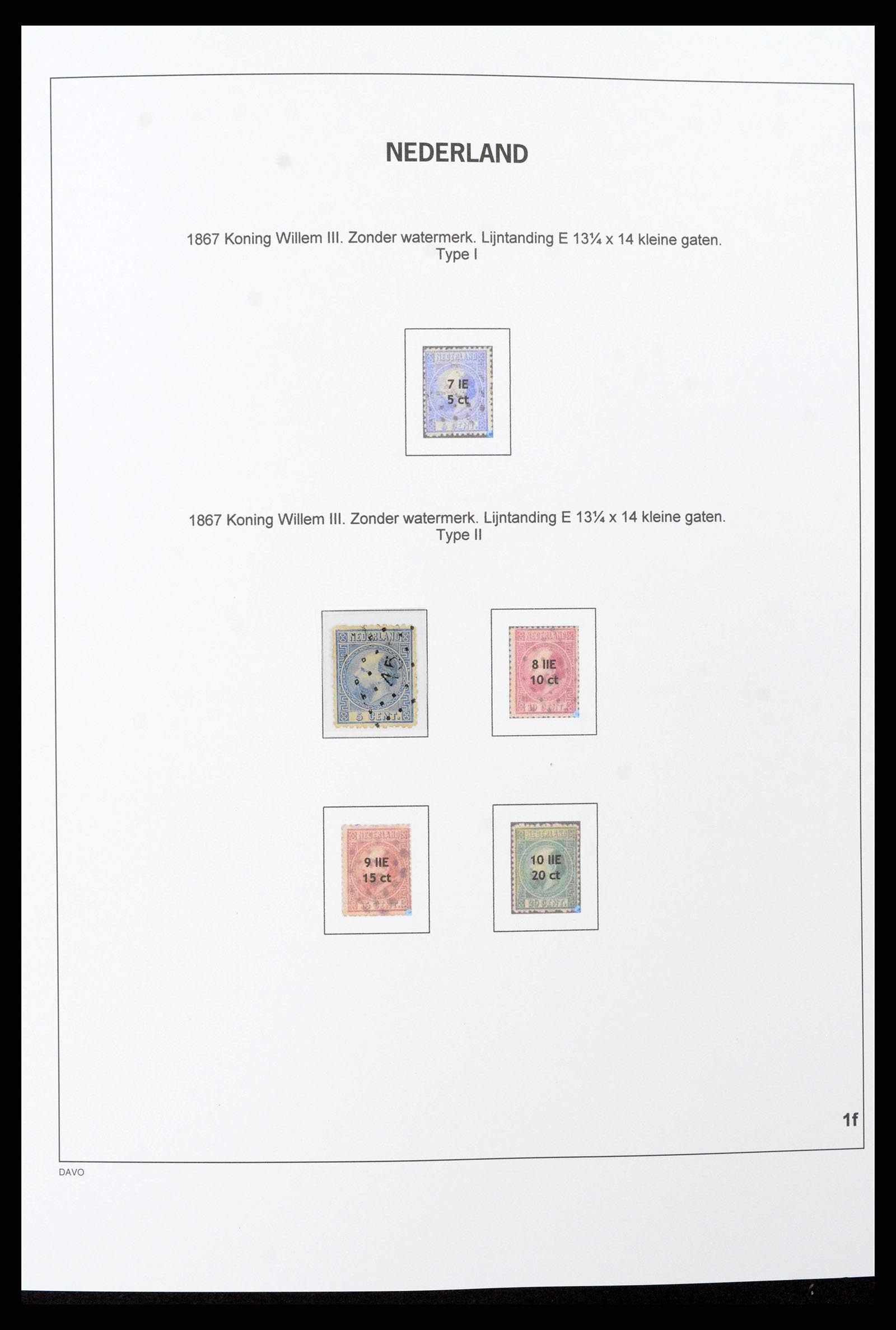 38793 0006 - Postzegelverzameling 38793 Nederland 1852-1972.