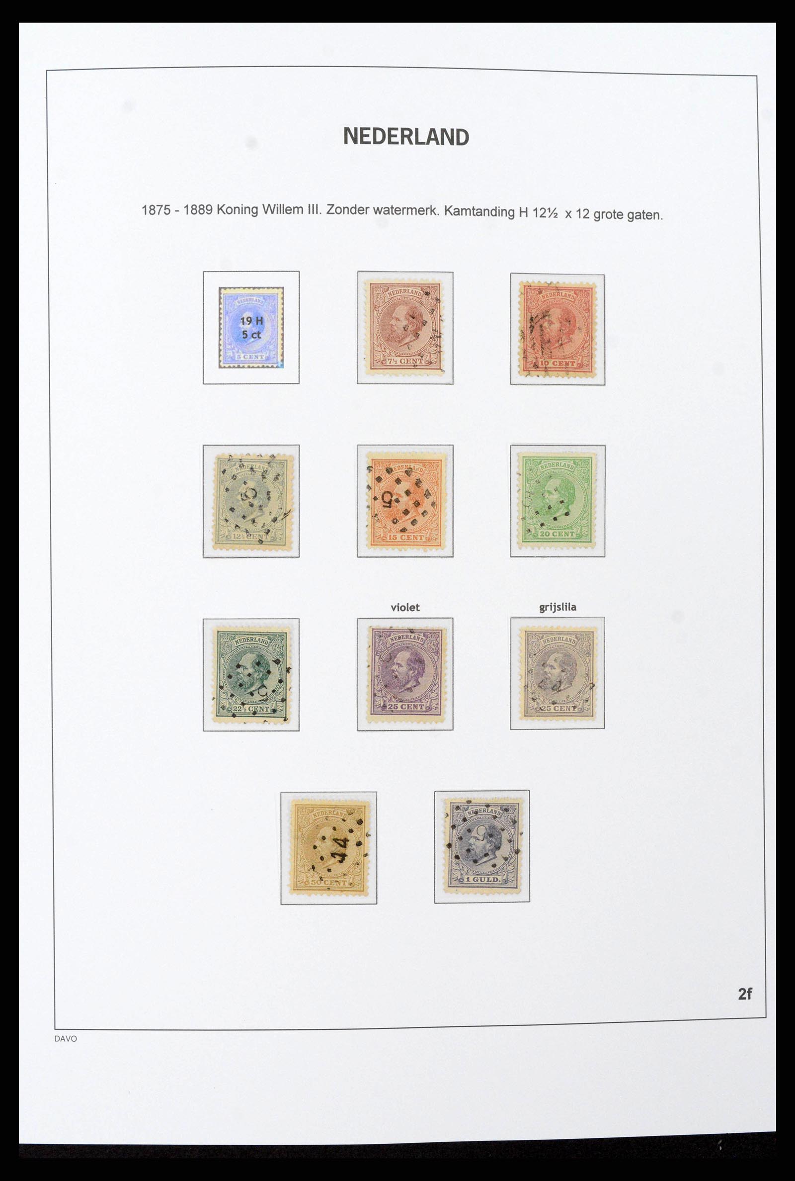 38793 0012 - Postzegelverzameling 38793 Nederland 1852-1972.