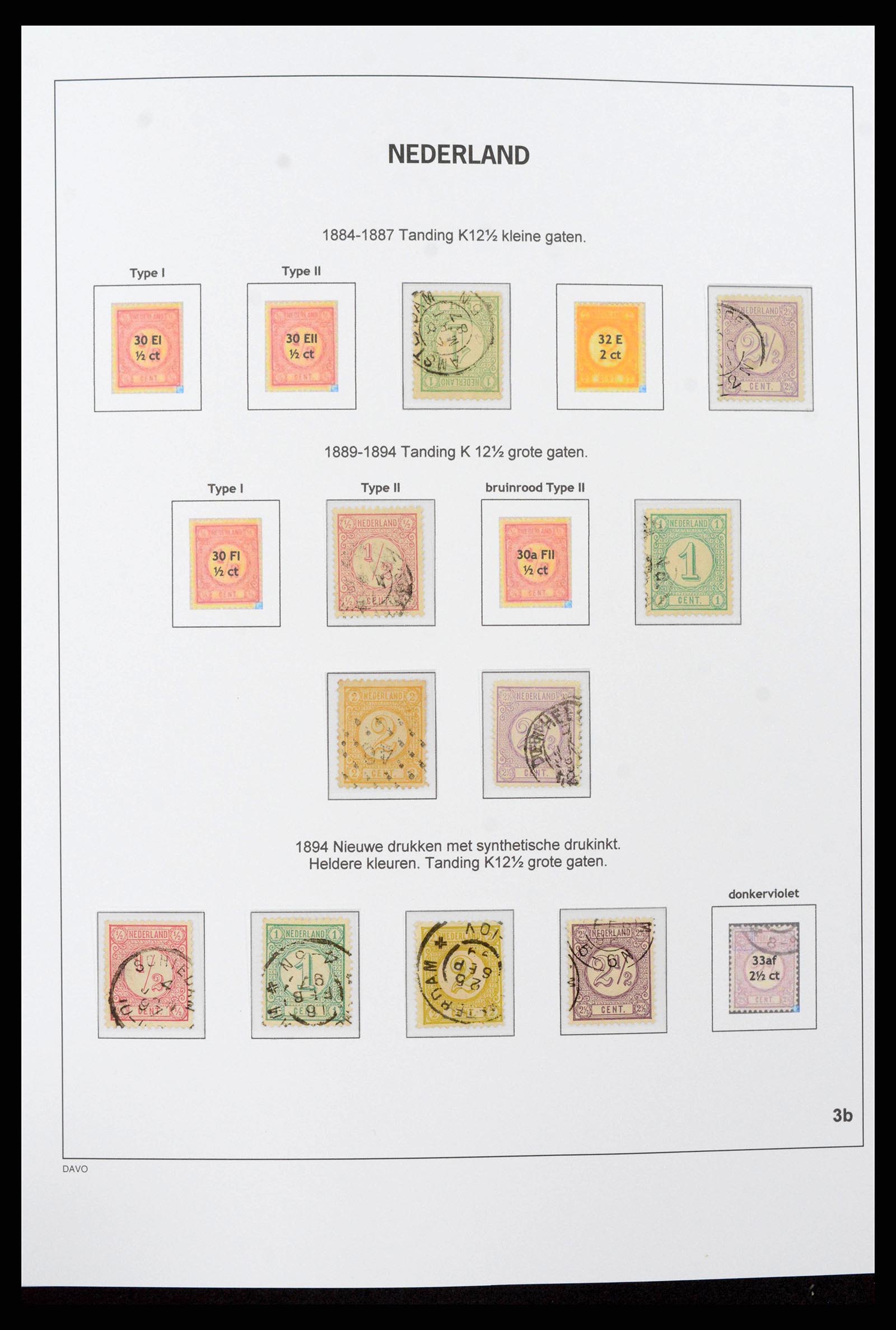 38793 0017 - Postzegelverzameling 38793 Nederland 1852-1972.