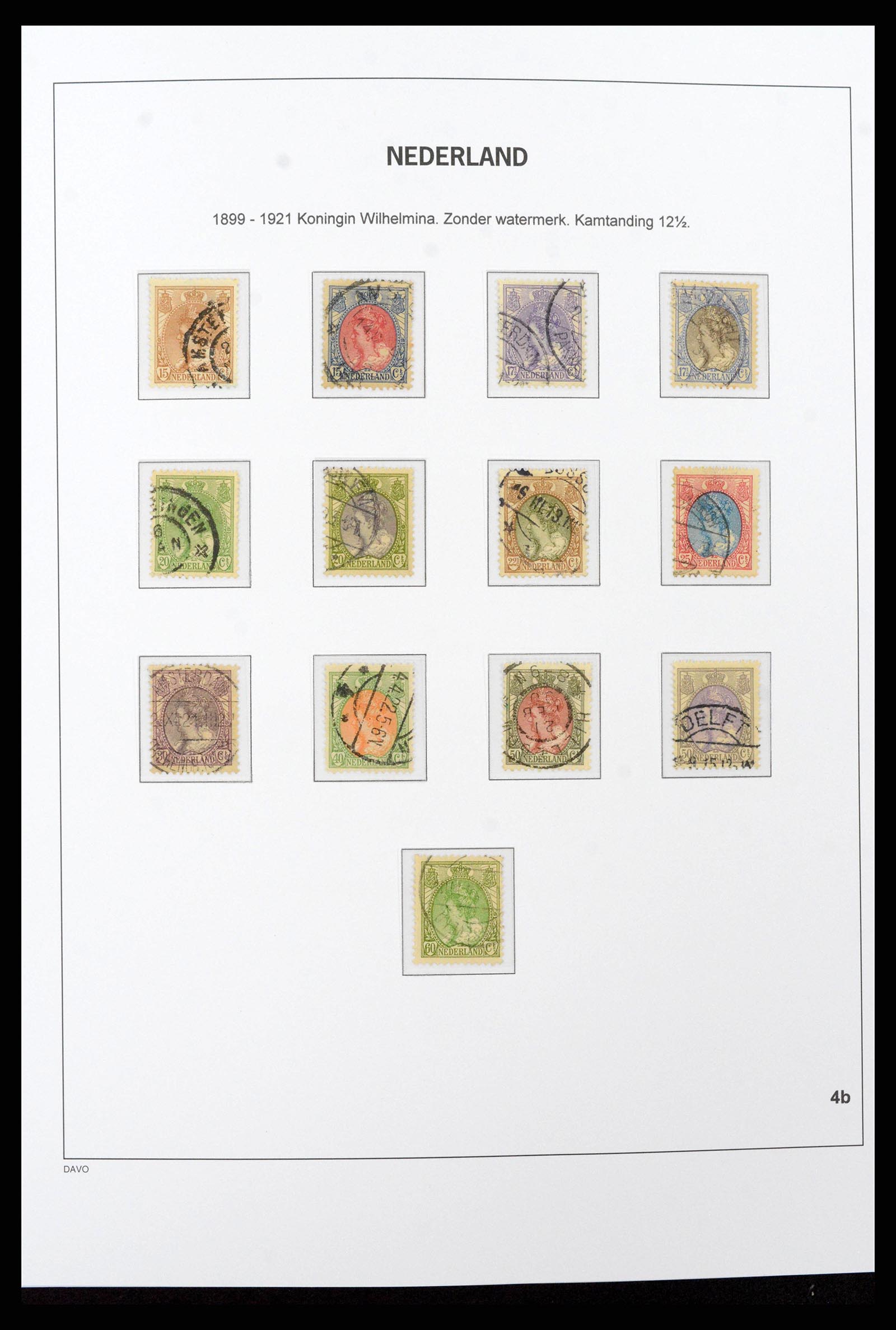 38793 0020 - Postzegelverzameling 38793 Nederland 1852-1972.