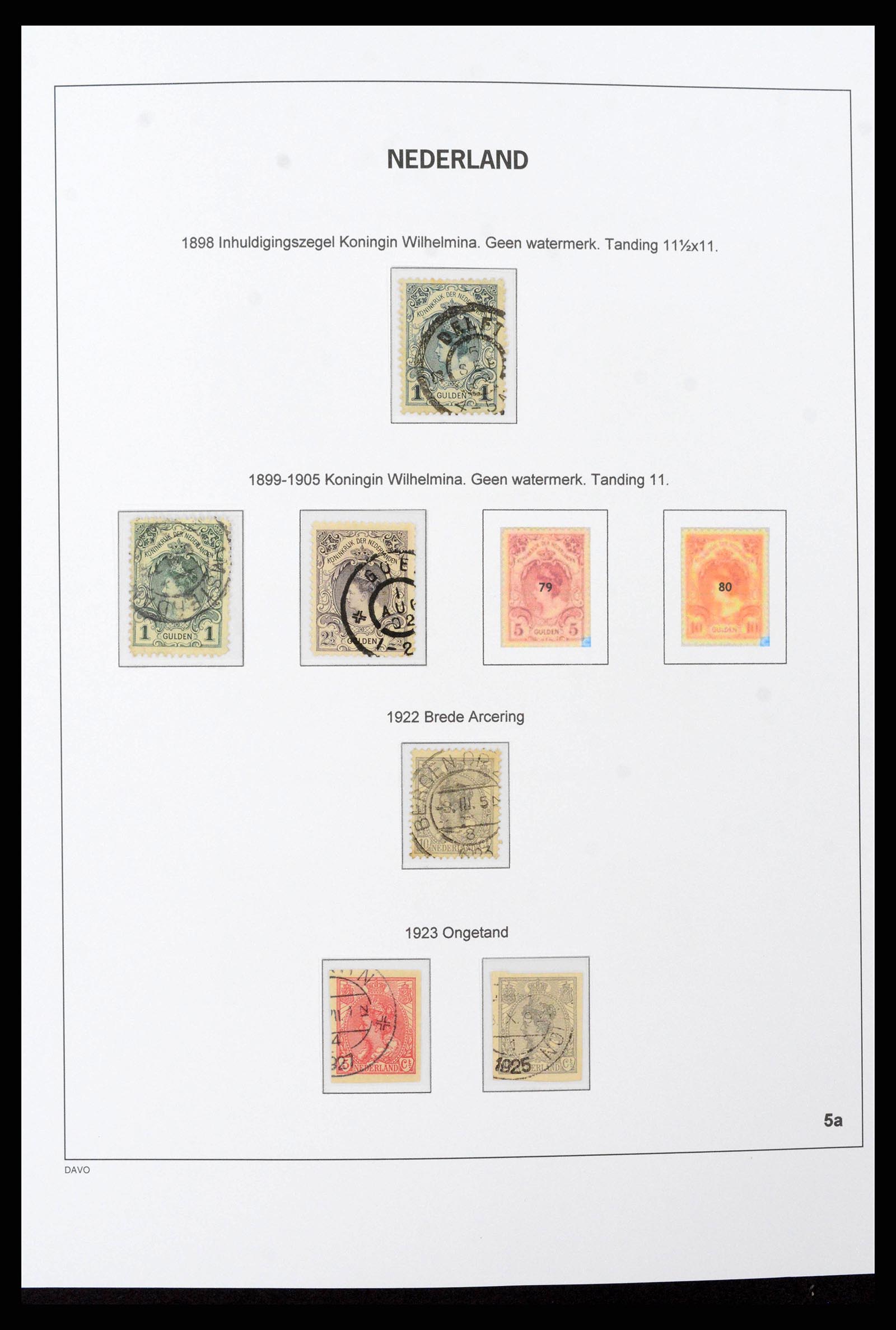 38793 0022 - Postzegelverzameling 38793 Nederland 1852-1972.