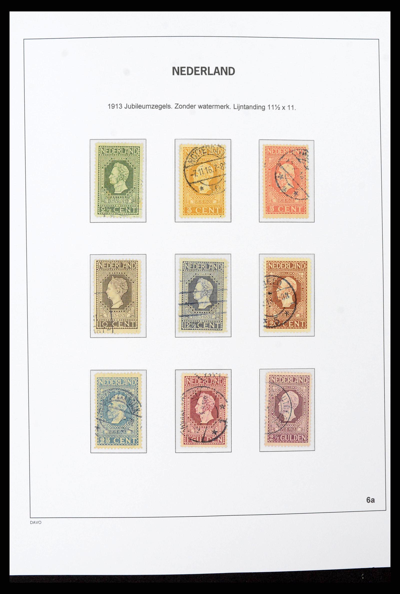 38793 0025 - Postzegelverzameling 38793 Nederland 1852-1972.