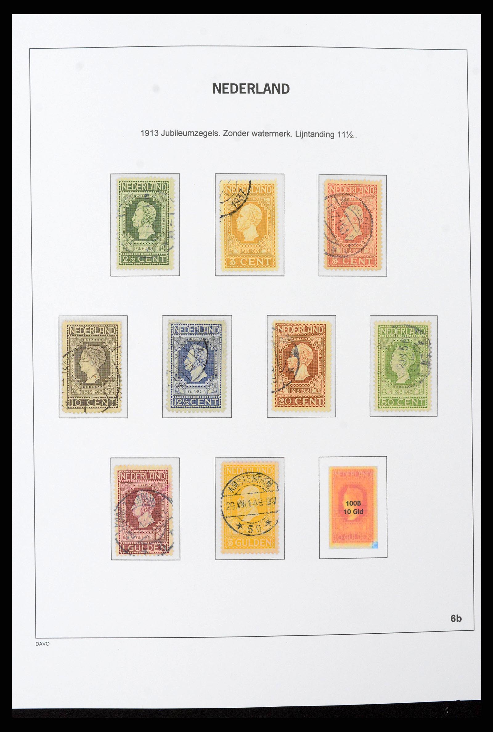 38793 0026 - Postzegelverzameling 38793 Nederland 1852-1972.