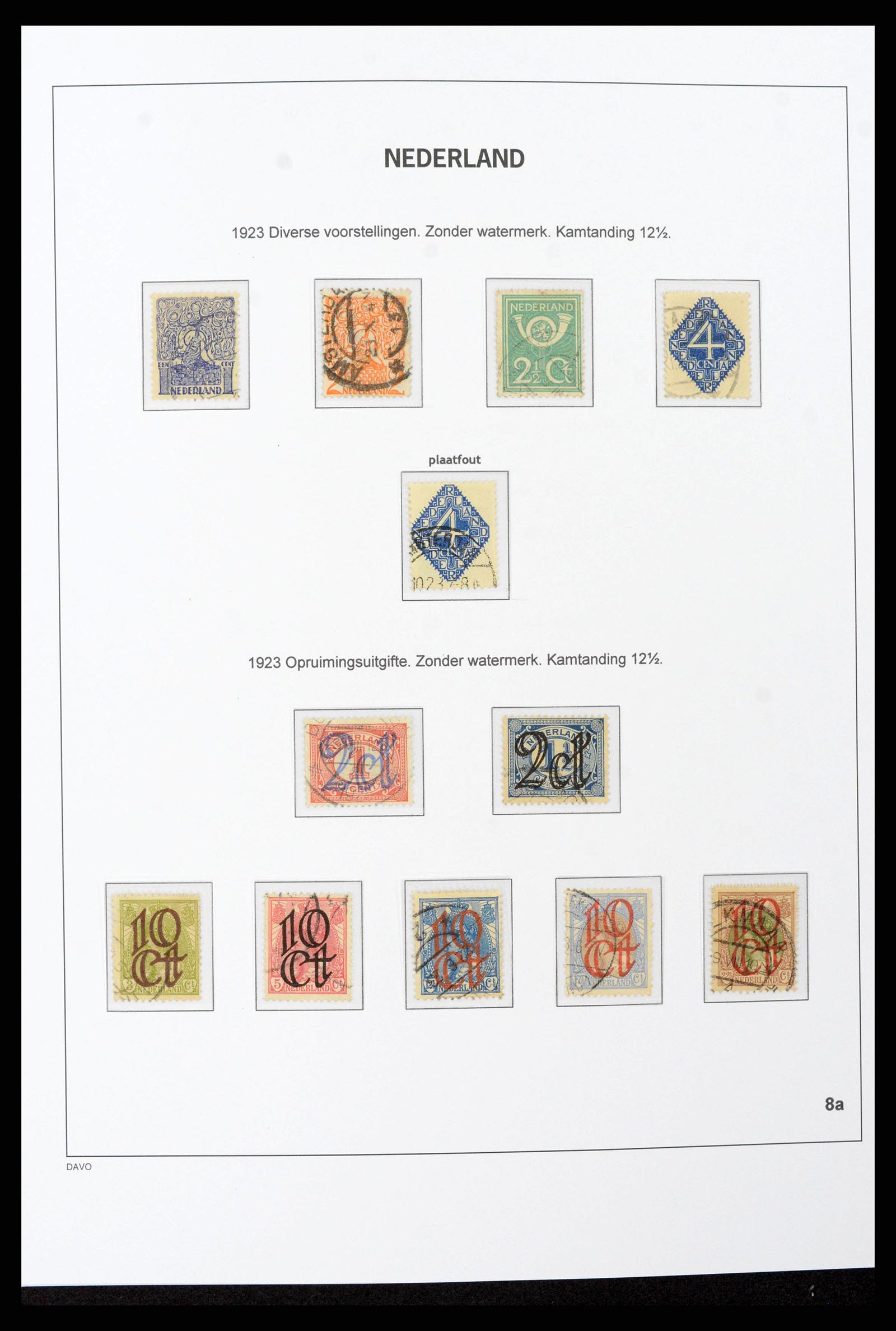 38793 0028 - Stamp collection 38793 Netherlands 1852-1972.