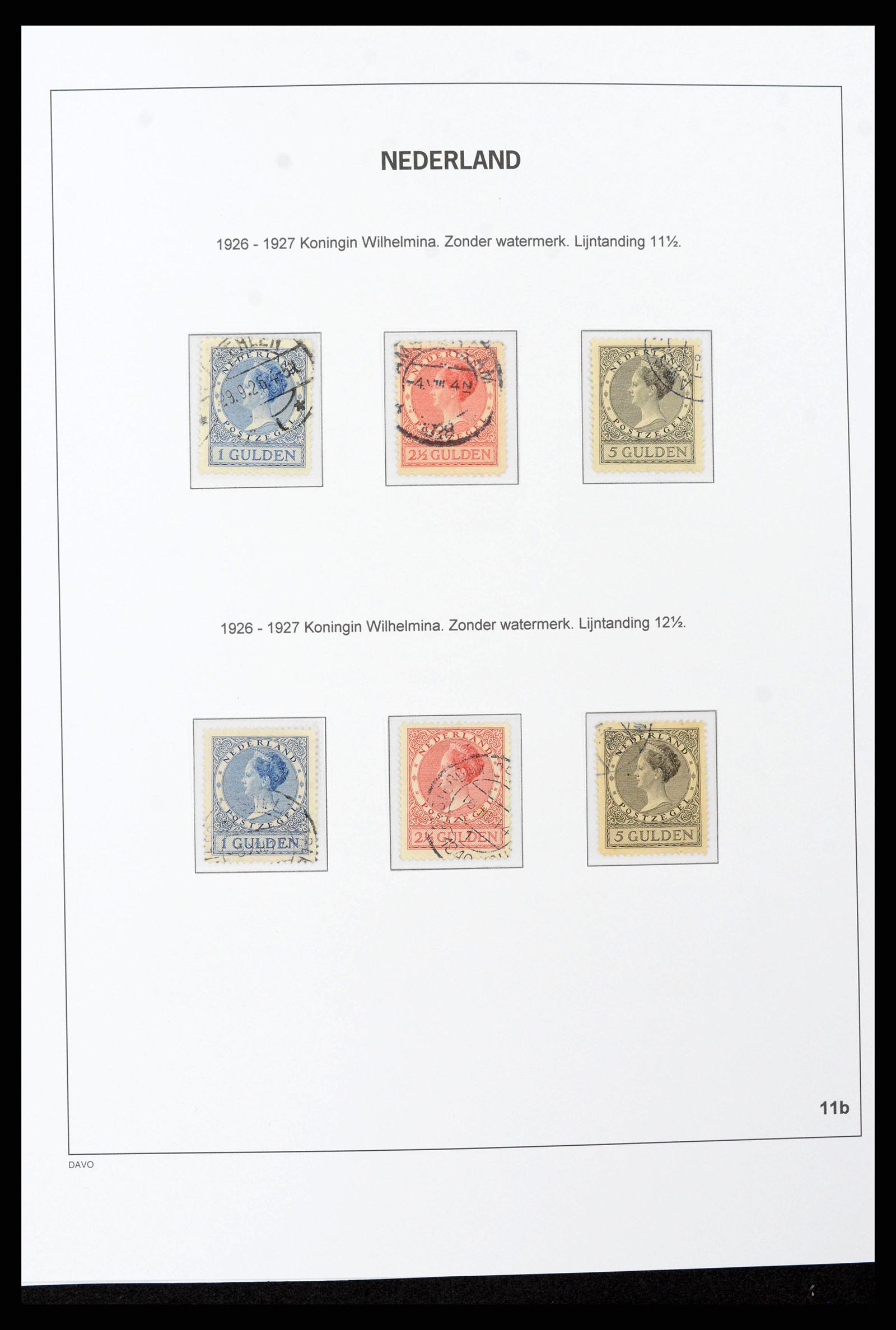 38793 0037 - Postzegelverzameling 38793 Nederland 1852-1972.