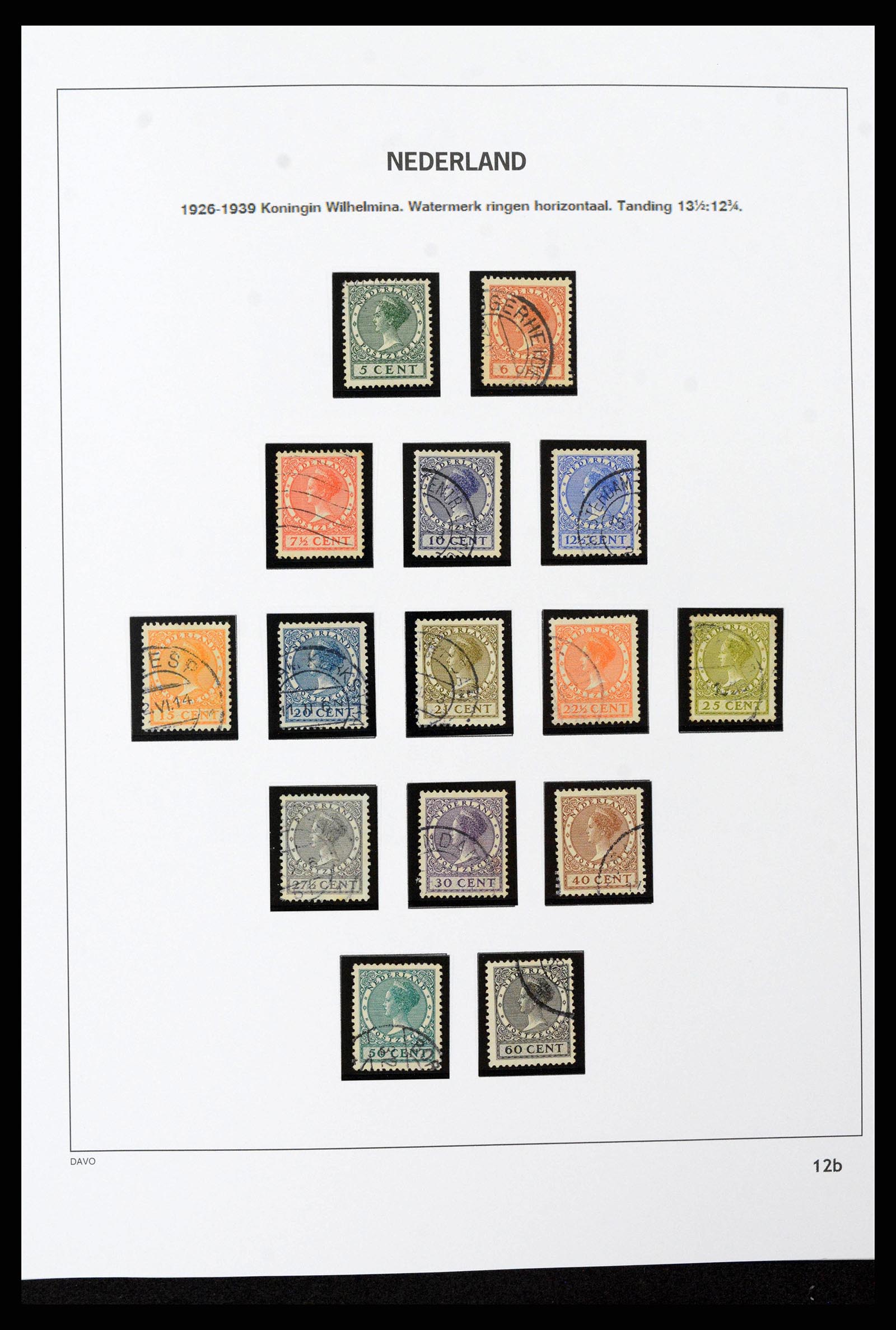 38793 0040 - Postzegelverzameling 38793 Nederland 1852-1972.