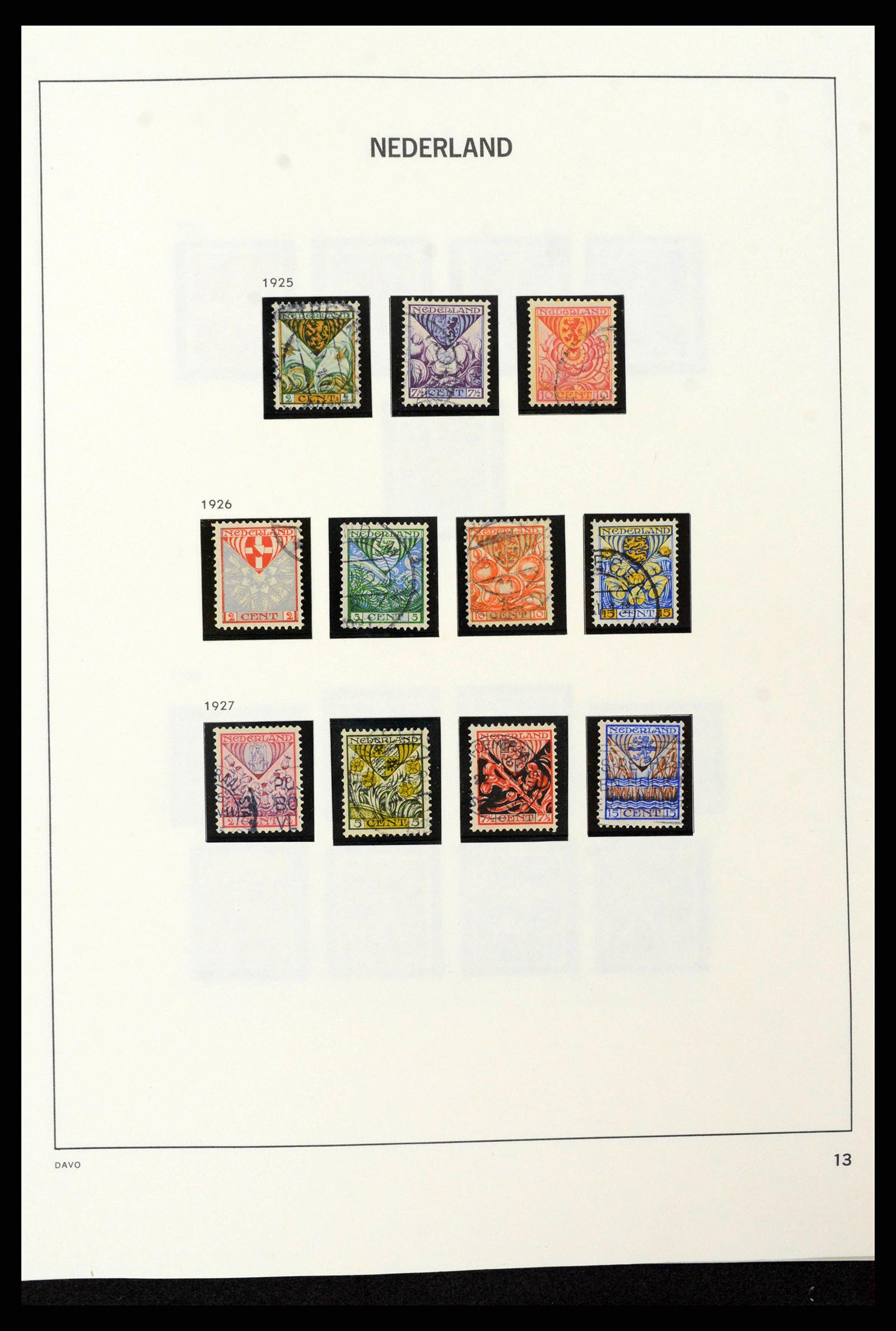 38793 0041 - Postzegelverzameling 38793 Nederland 1852-1972.