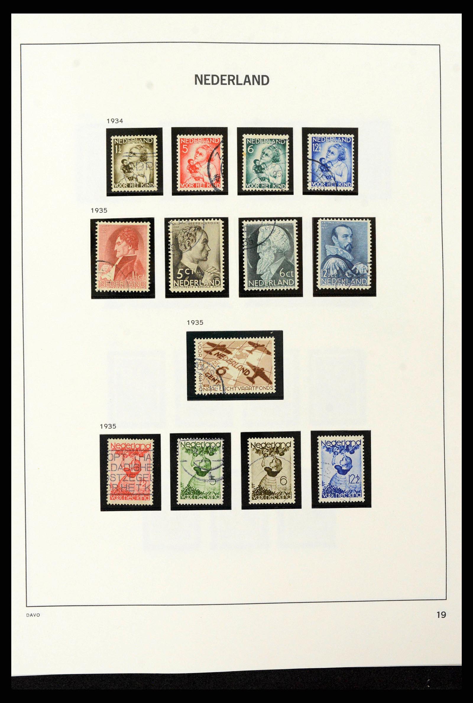 38793 0047 - Postzegelverzameling 38793 Nederland 1852-1972.