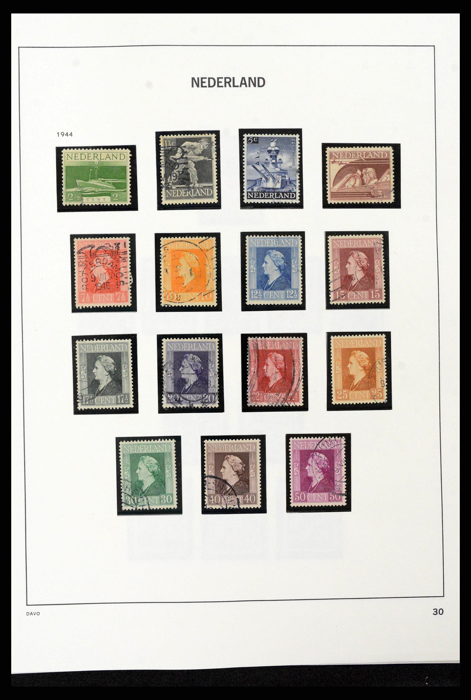 38793 0057 - Postzegelverzameling 38793 Nederland 1852-1972.