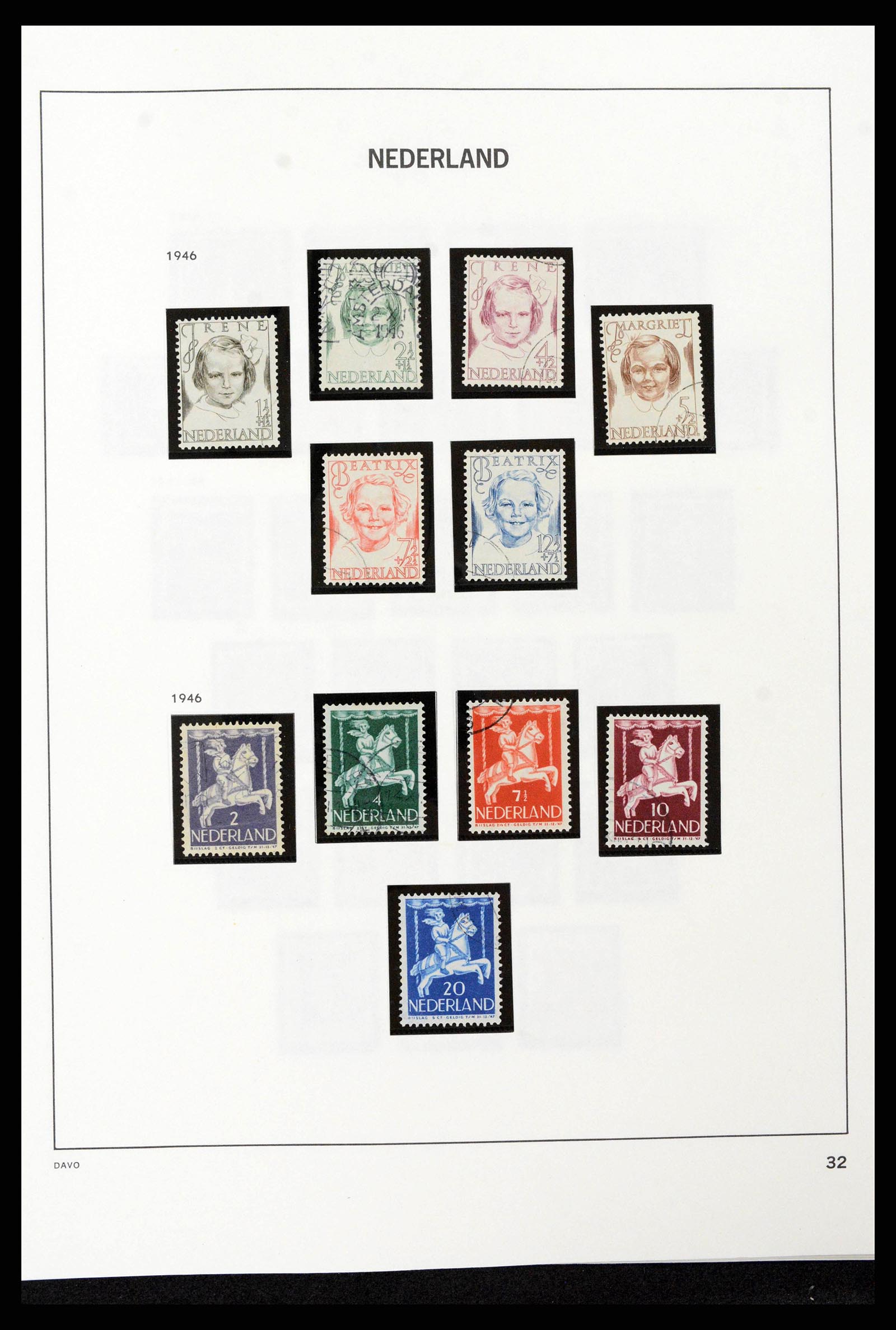 38793 0059 - Postzegelverzameling 38793 Nederland 1852-1972.