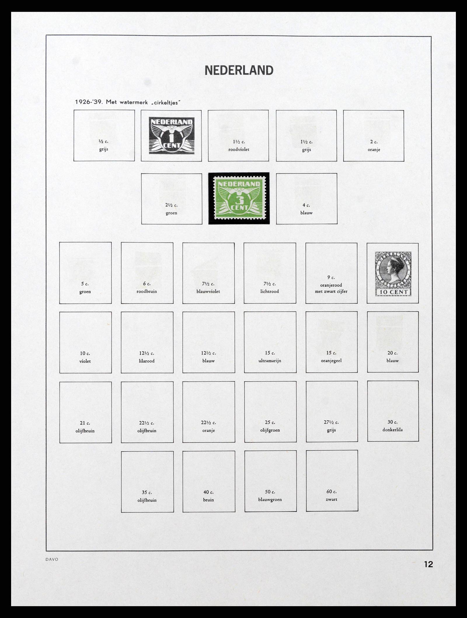 38794 0001 - Stamp collection 38794 Netherlands 1936-1994.