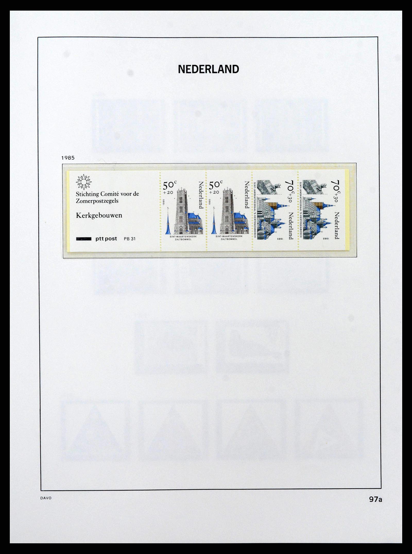 38794 0084 - Stamp collection 38794 Netherlands 1936-1994.