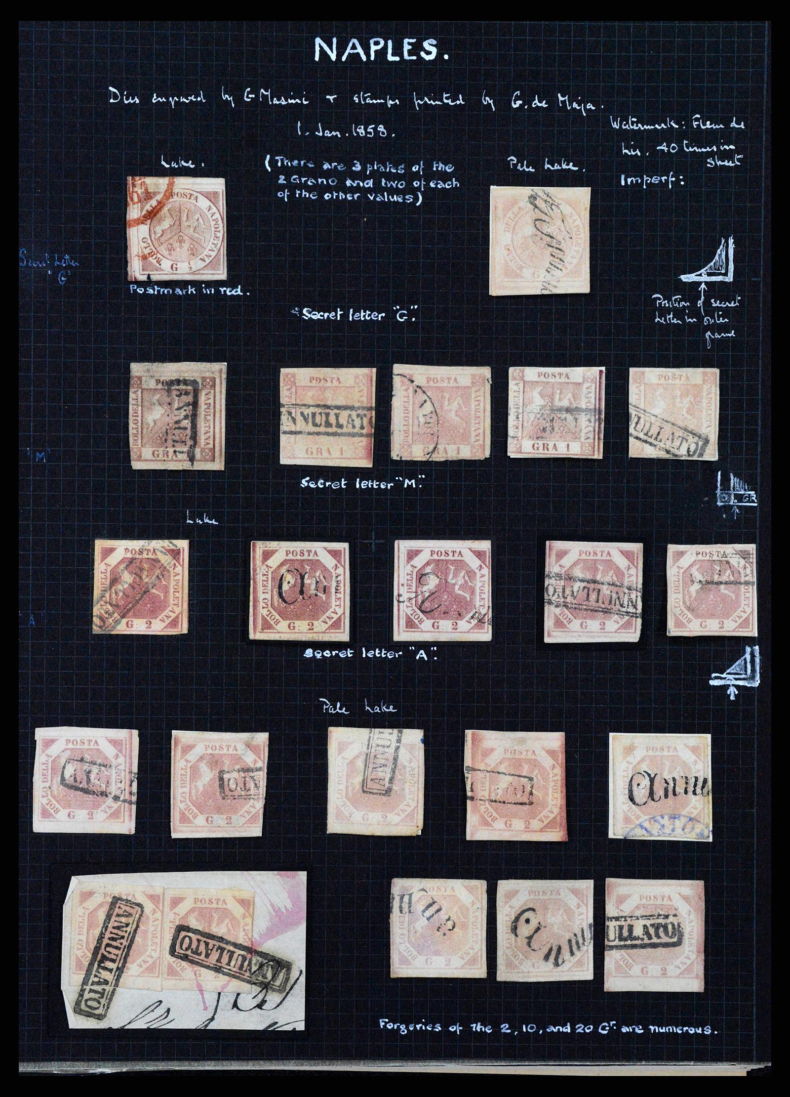 38795 0003 - Postzegelverzameling 38795 Italië supercollectie 1851-1947.
