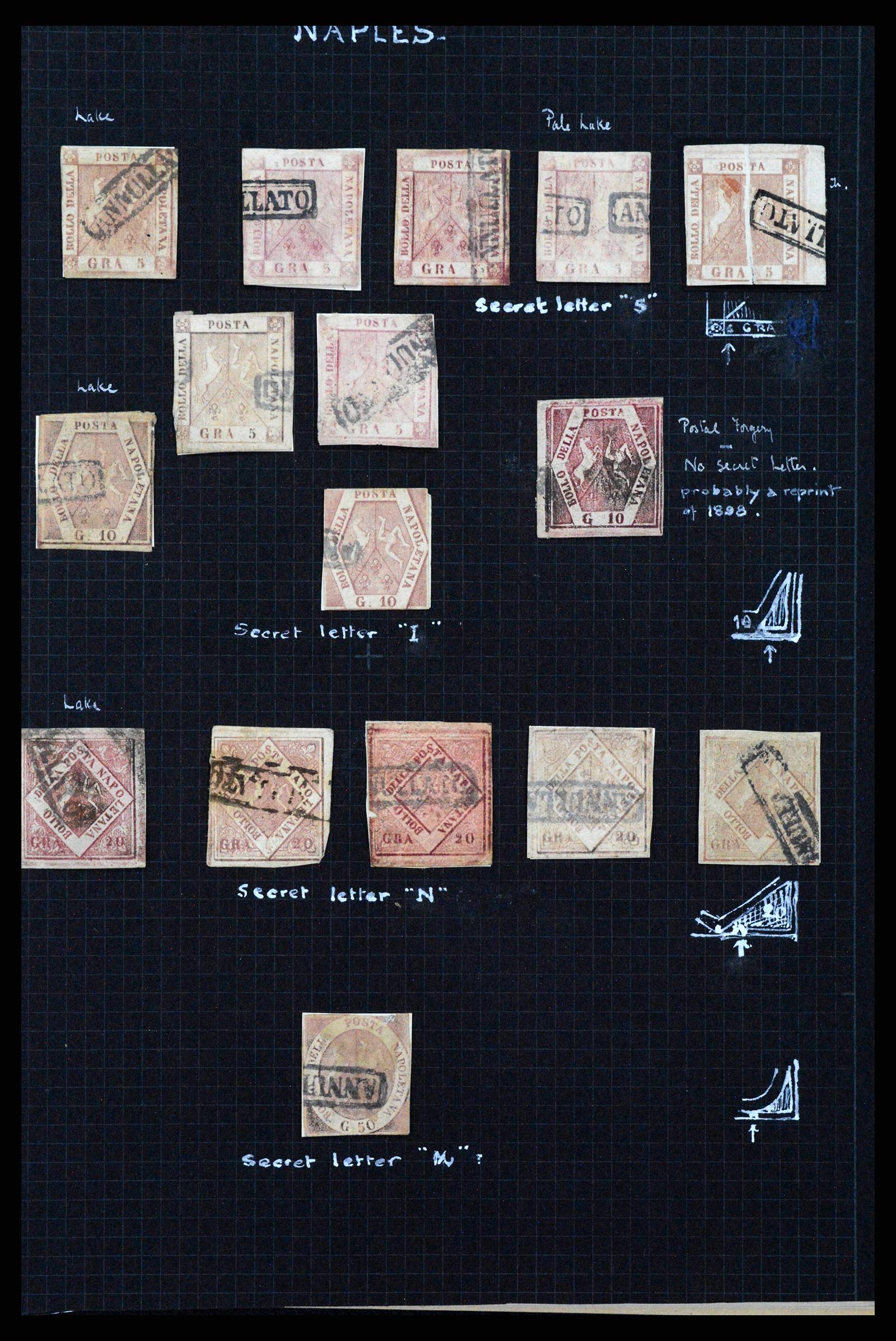 38795 0004 - Postzegelverzameling 38795 Italië supercollectie 1851-1947.