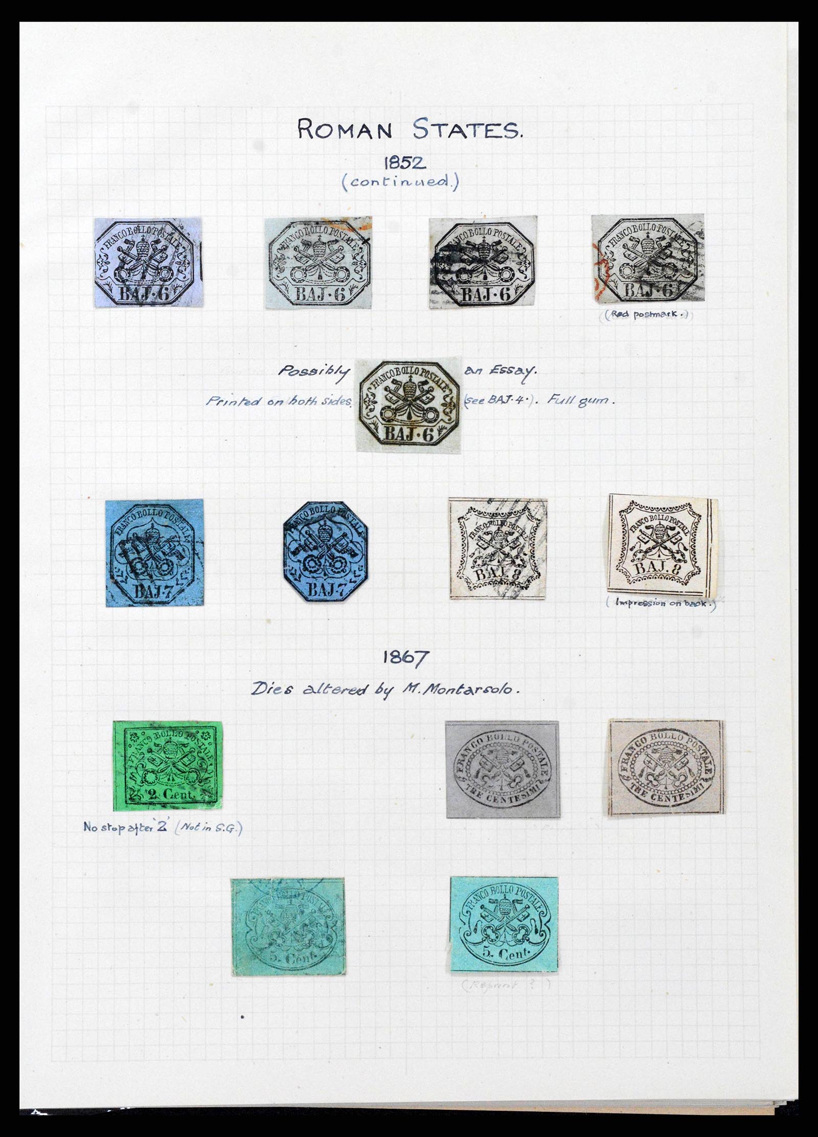 38795 0007 - Stamp collection 38795 Italy supercollection 1851-1947.