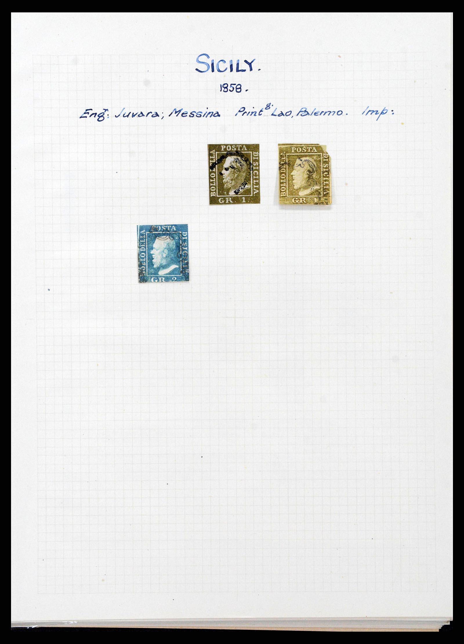 38795 0012 - Stamp collection 38795 Italy supercollection 1851-1947.