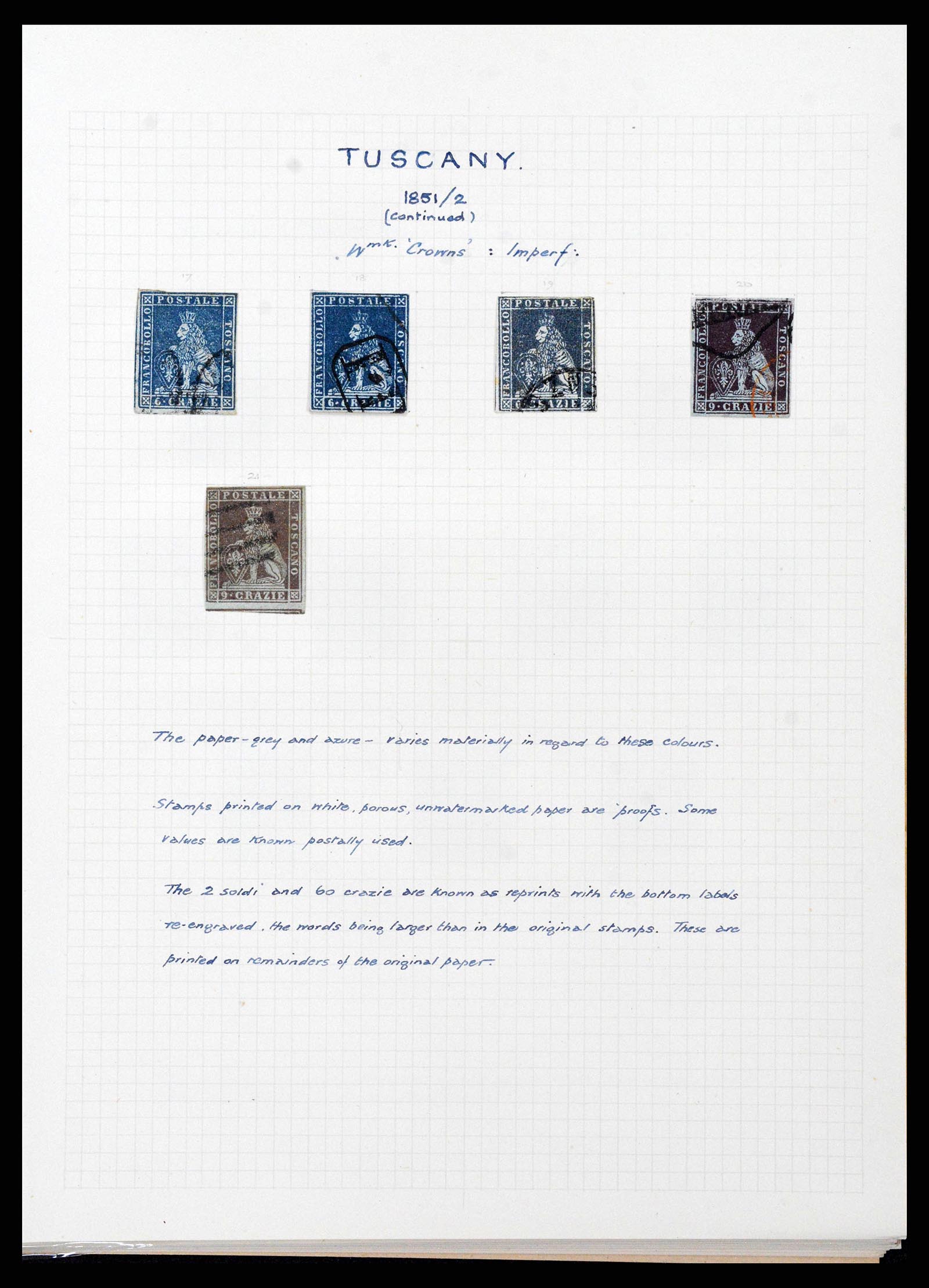 38795 0014 - Postzegelverzameling 38795 Italië supercollectie 1851-1947.