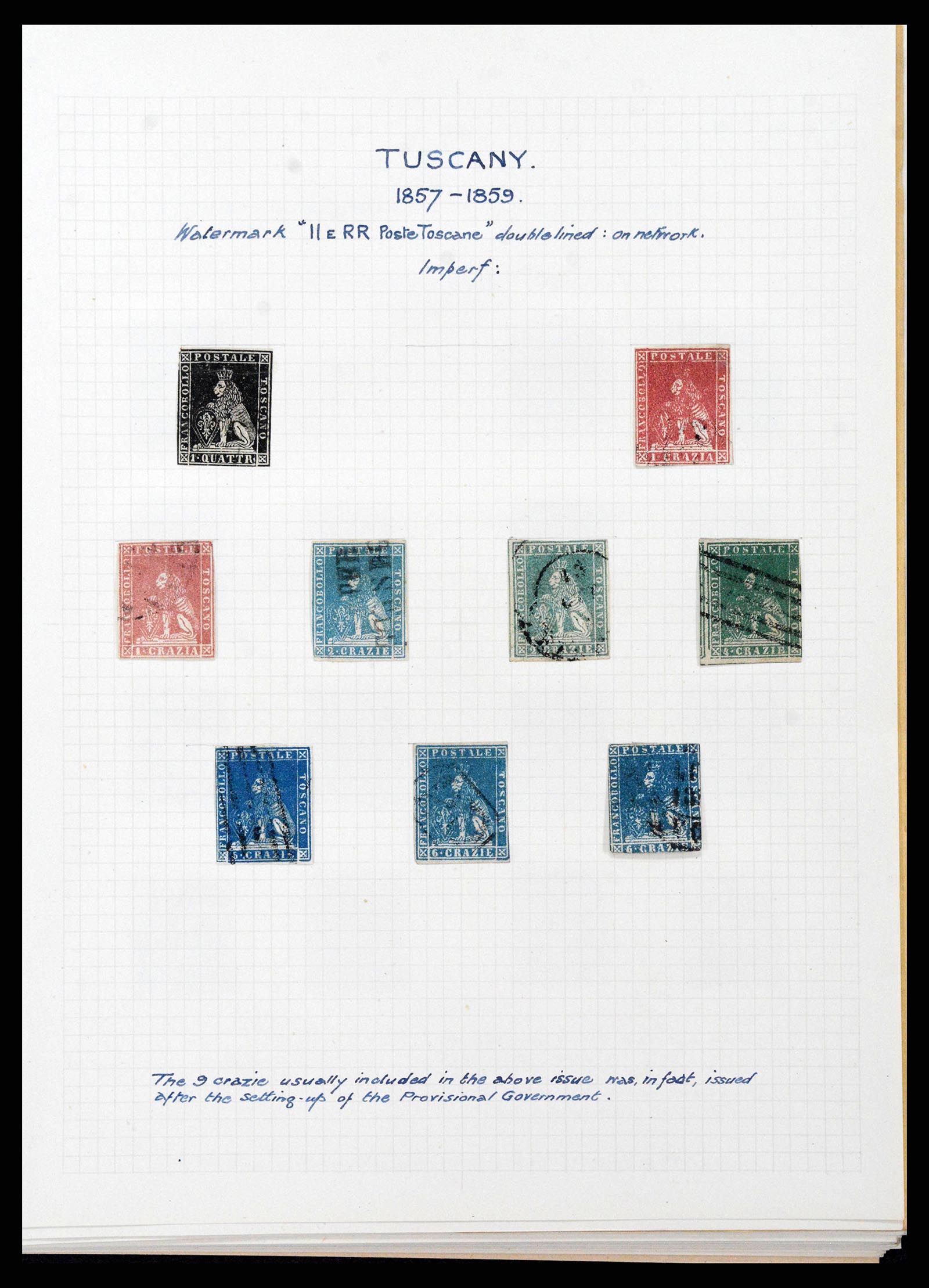 38795 0015 - Stamp collection 38795 Italy supercollection 1851-1947.