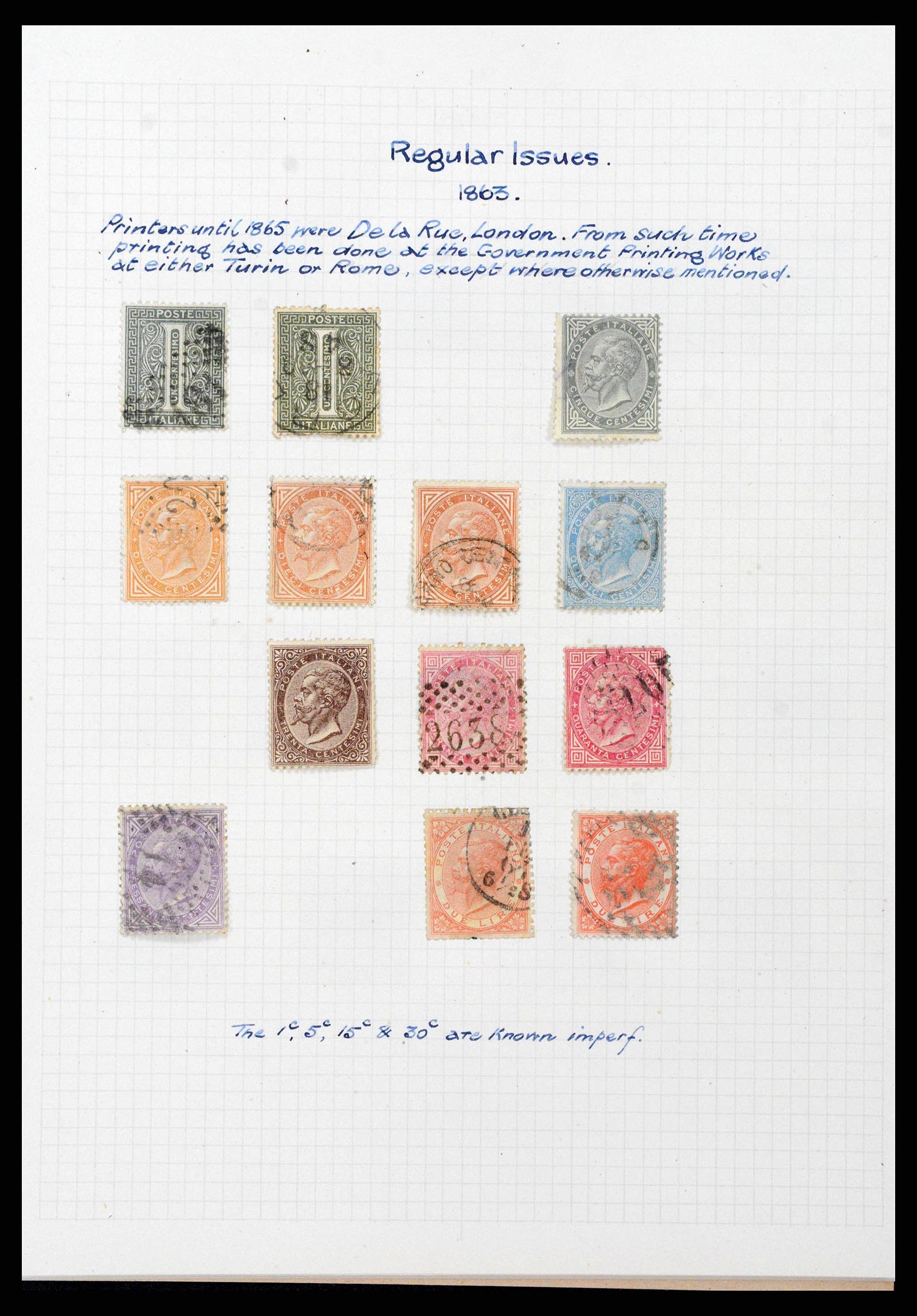 38795 0018 - Postzegelverzameling 38795 Italië supercollectie 1851-1947.