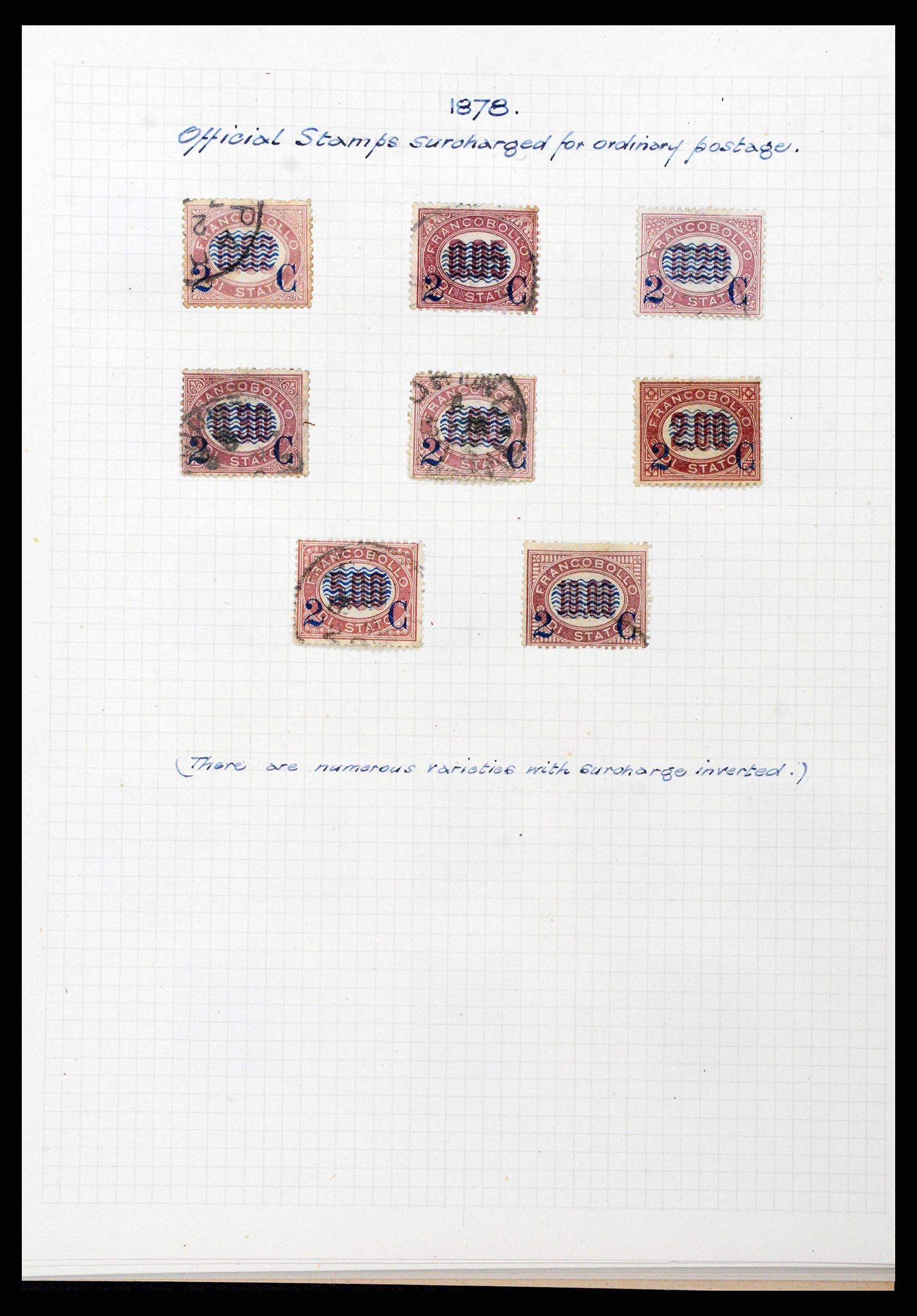 38795 0020 - Postzegelverzameling 38795 Italië supercollectie 1851-1947.