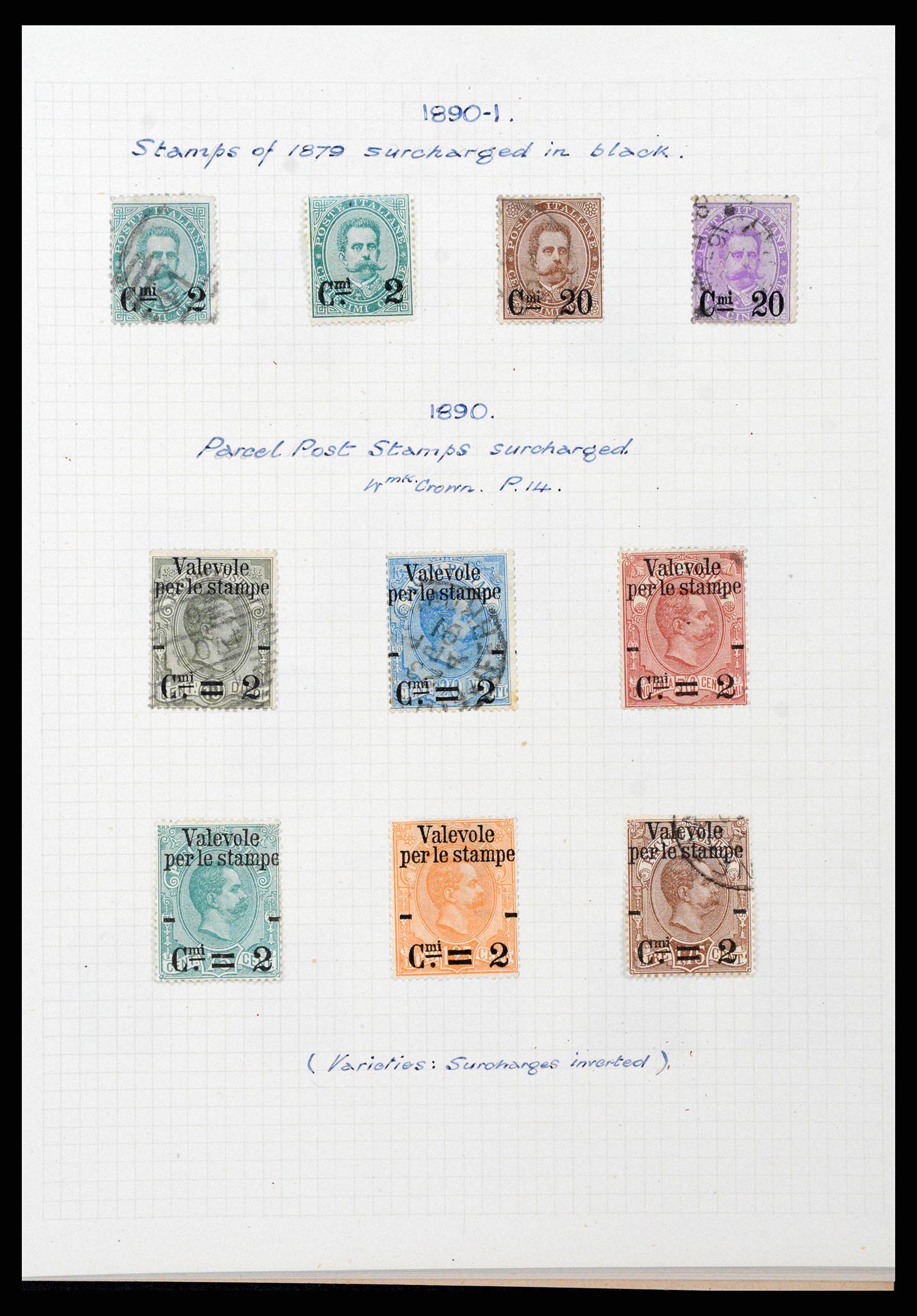 38795 0021 - Stamp collection 38795 Italy supercollection 1851-1947.