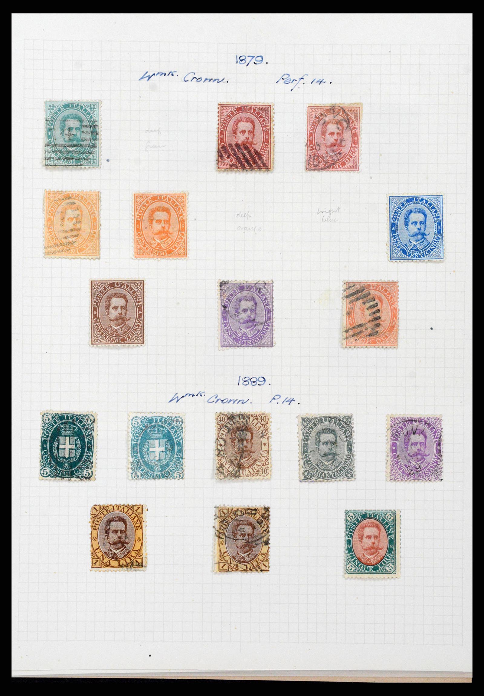 38795 0022 - Stamp collection 38795 Italy supercollection 1851-1947.
