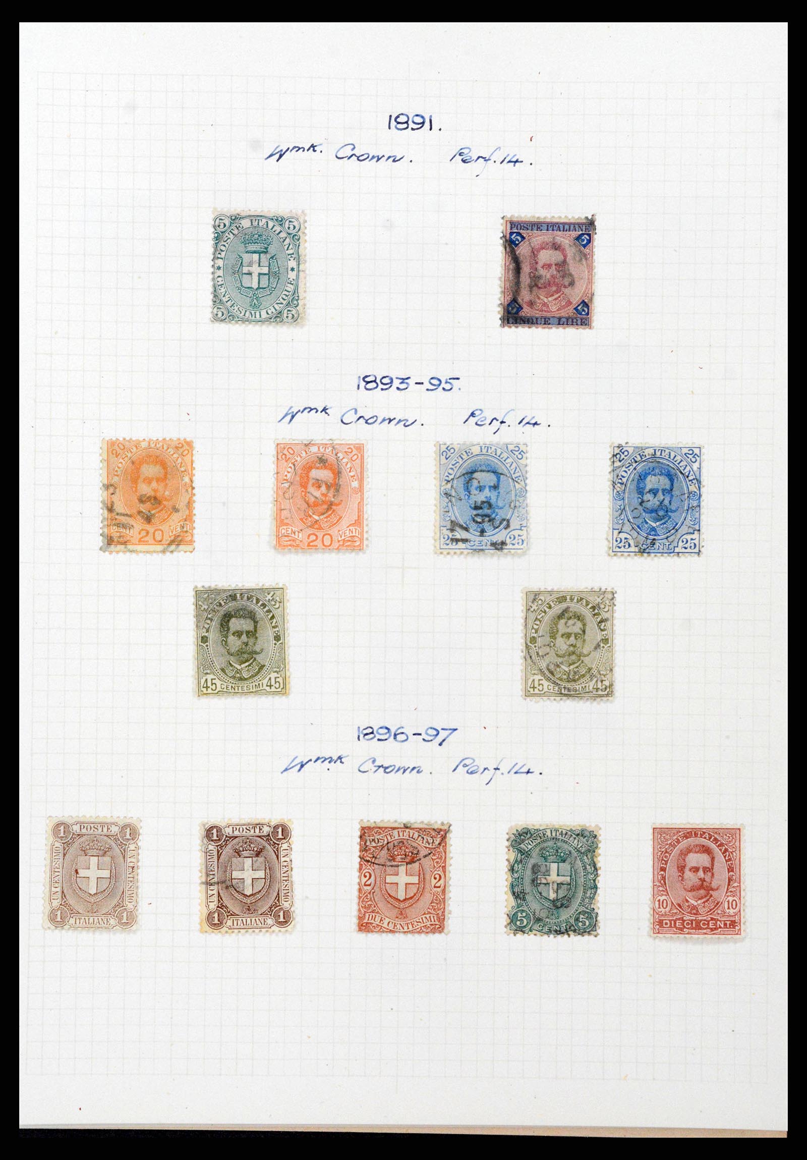38795 0026 - Stamp collection 38795 Italy supercollection 1851-1947.