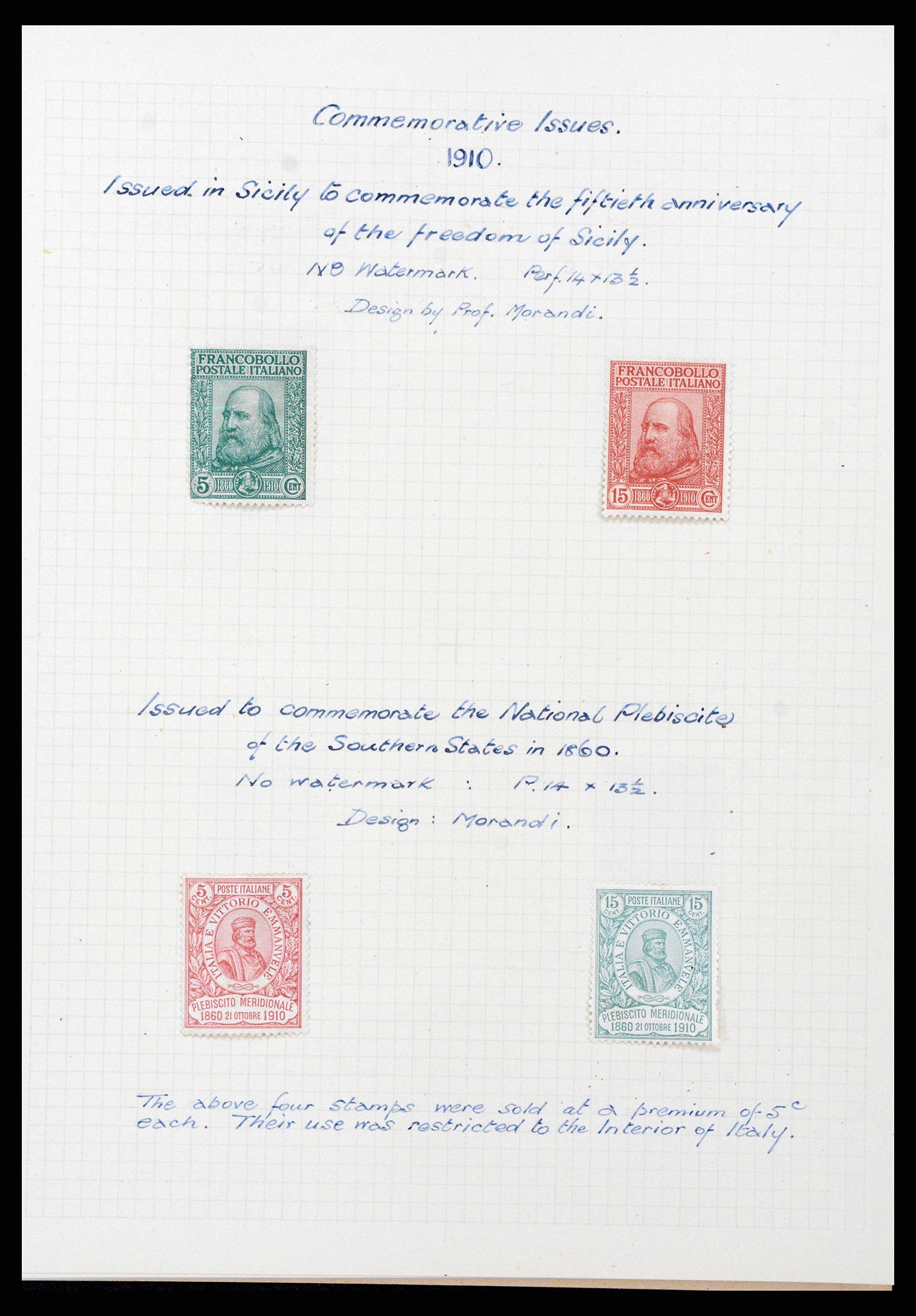 38795 0031 - Postzegelverzameling 38795 Italië supercollectie 1851-1947.