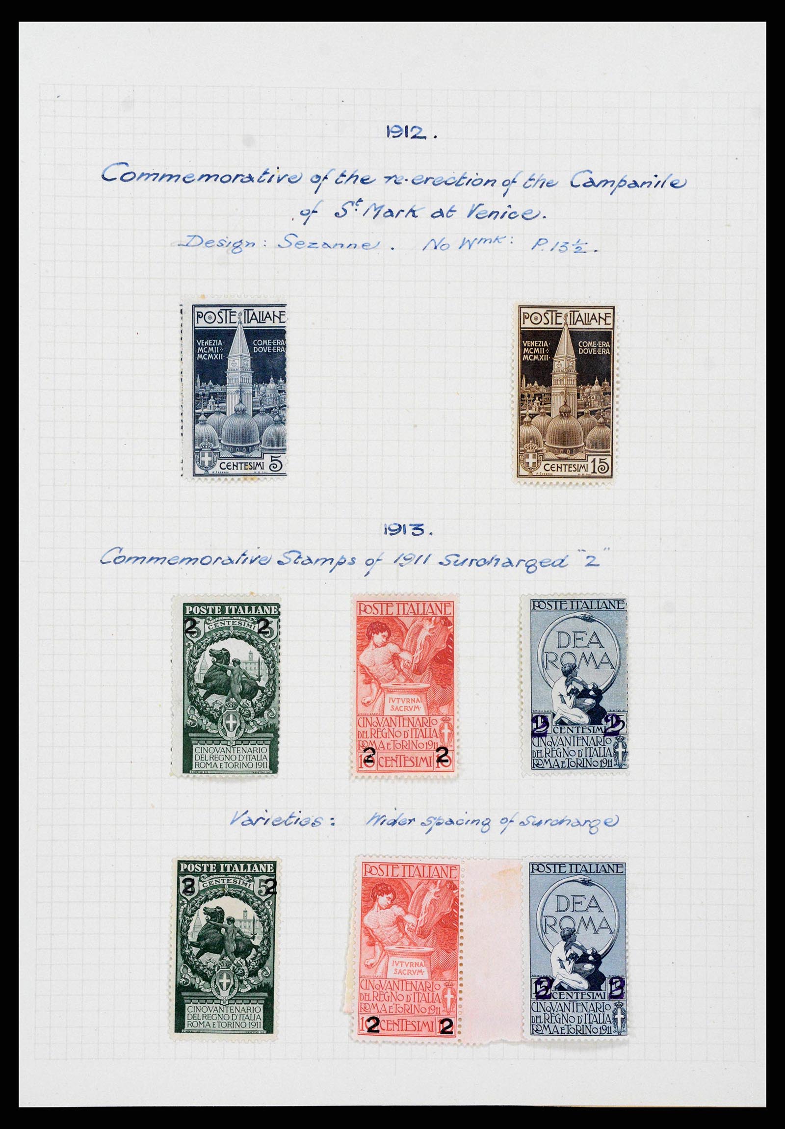 38795 0033 - Stamp collection 38795 Italy supercollection 1851-1947.